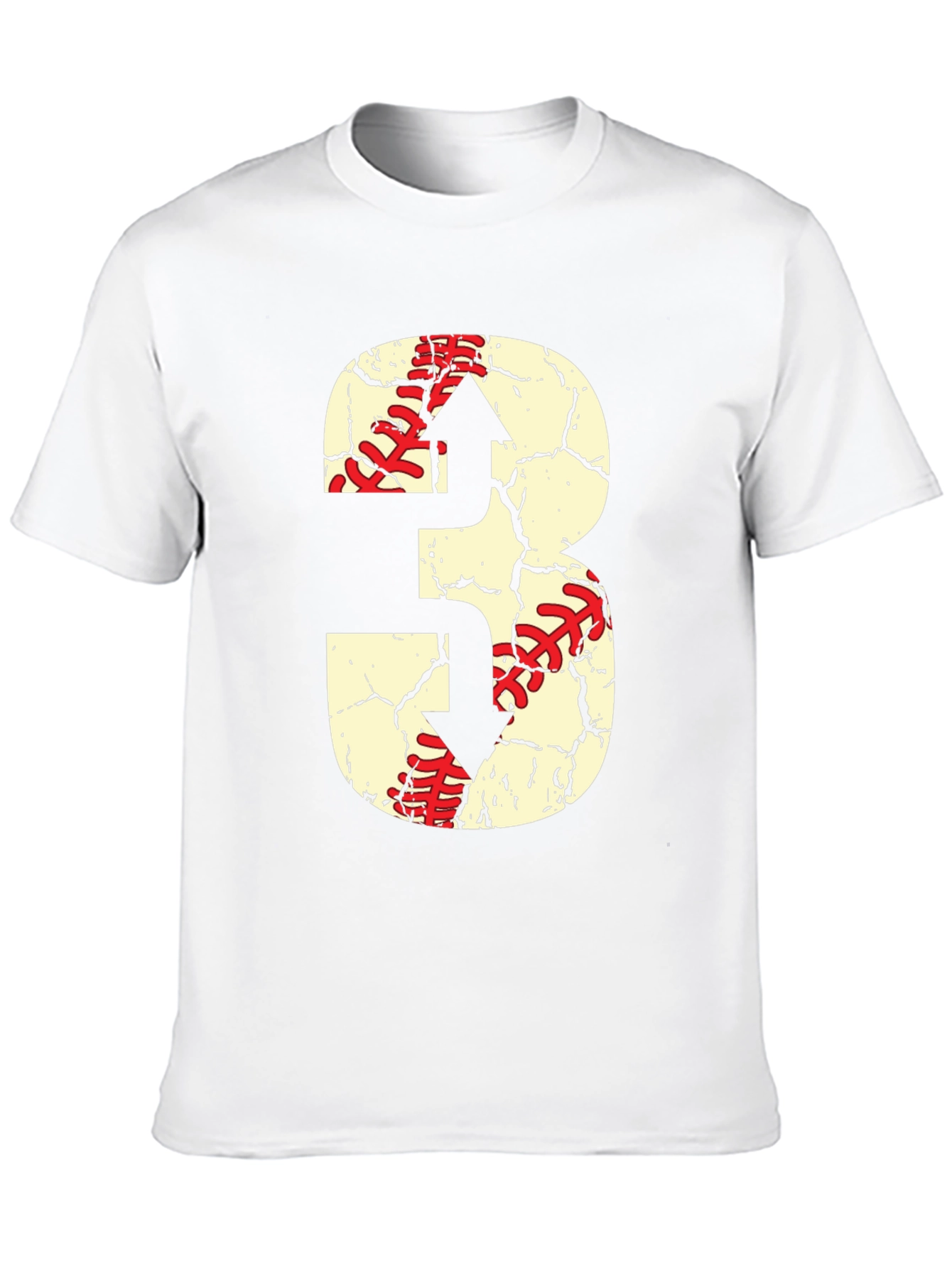 Baseball Number 3 T-Shirt