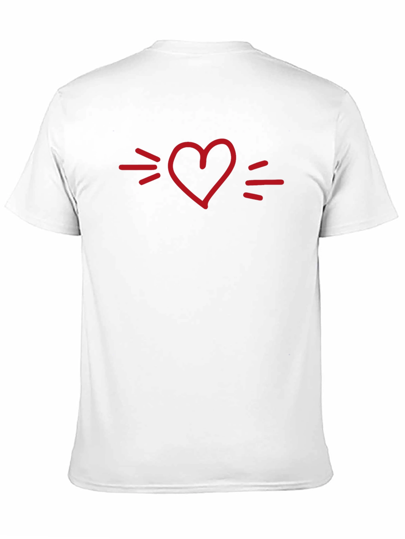 Heart Graphic Black T-Shirt