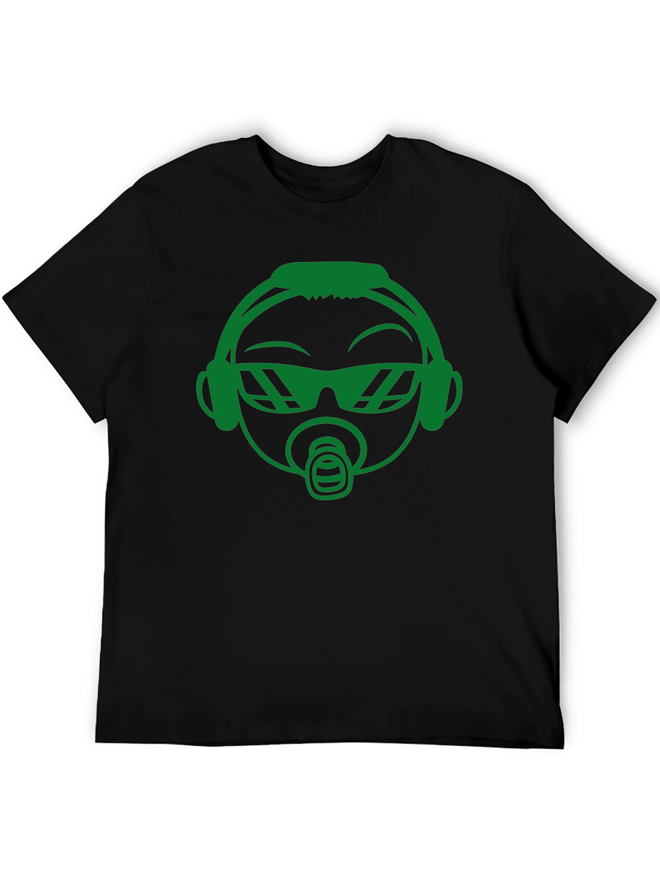 Cool Baby DJ T-Shirt - Black Cotton Tee