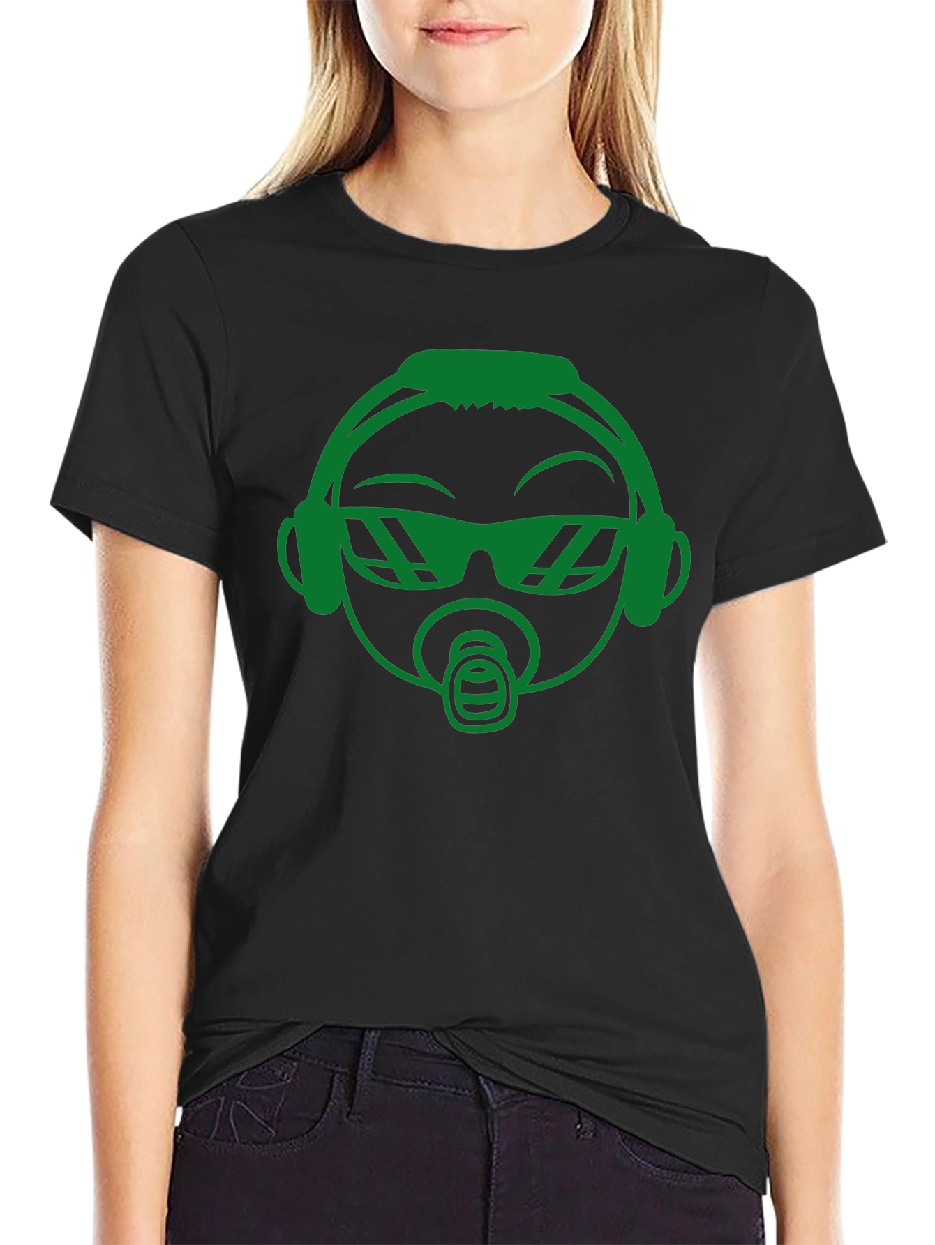 Cool Baby DJ T-Shirt - Black Cotton Tee