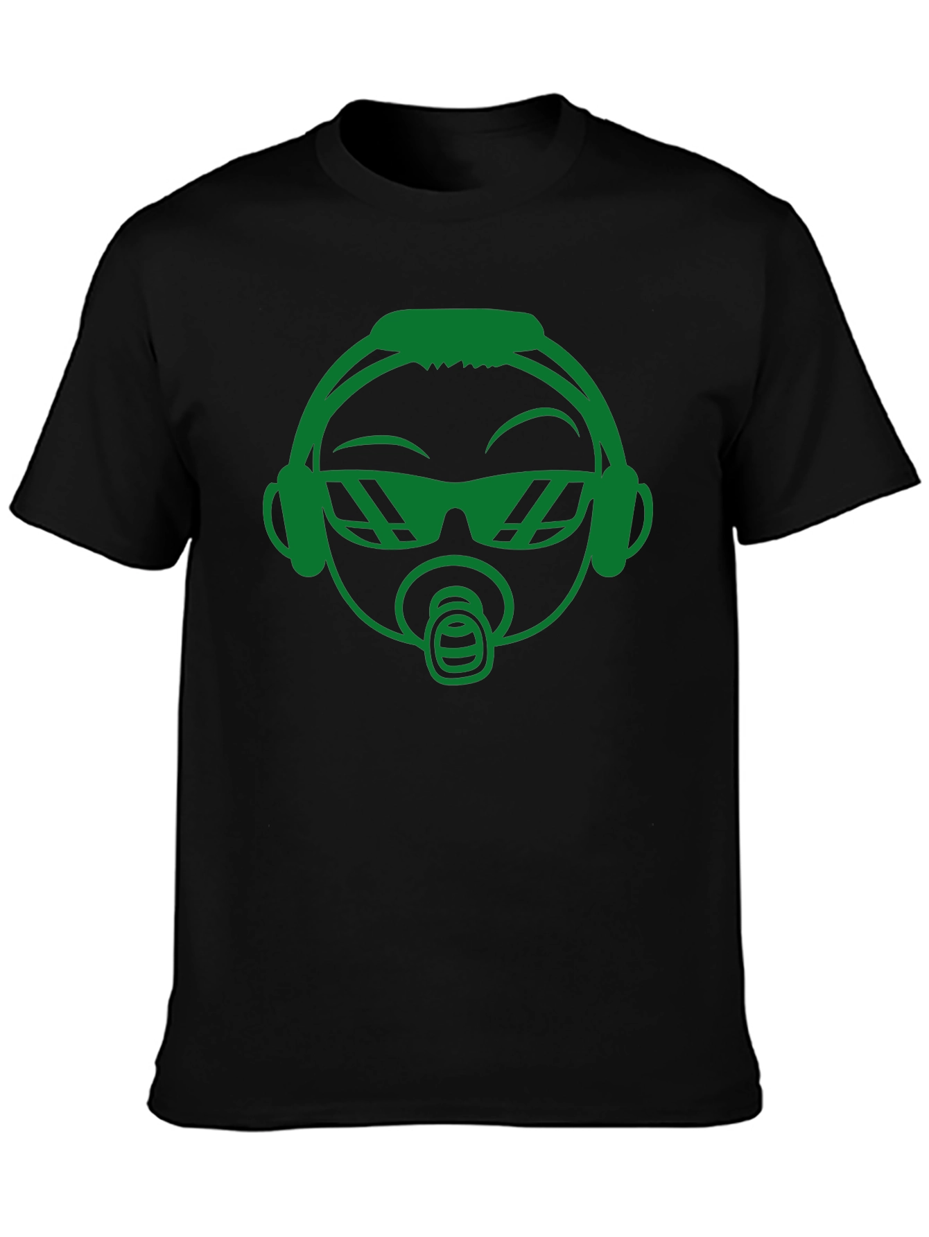Cool Baby DJ T-Shirt - Black Cotton Tee