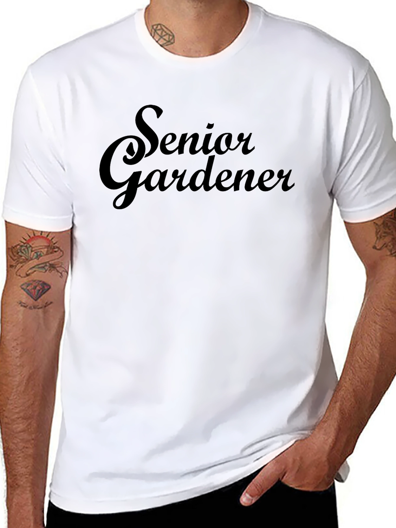 Senior Gardener Graphic T-Shirt