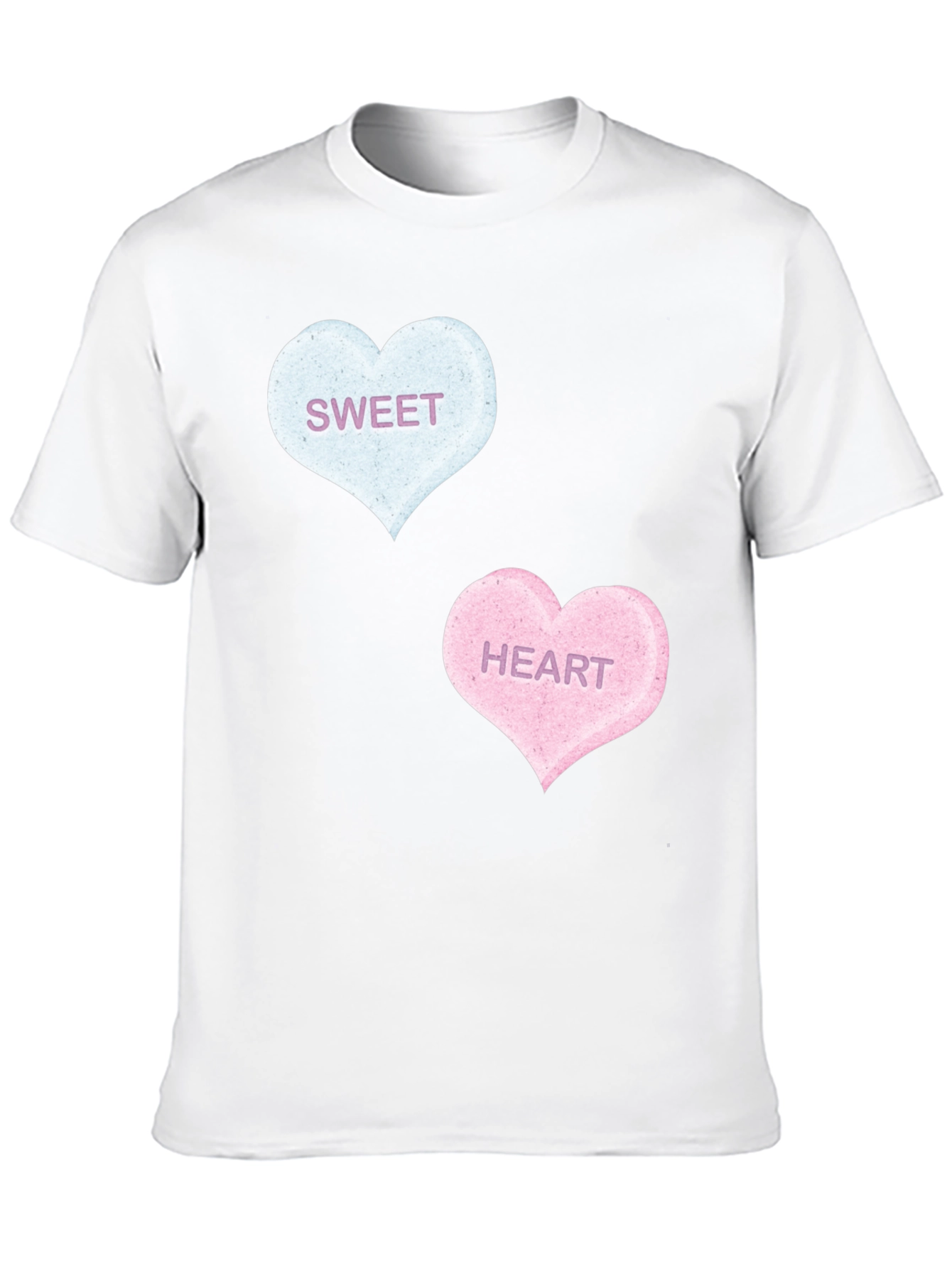 Sweet Hearts Graphic Tee - Black