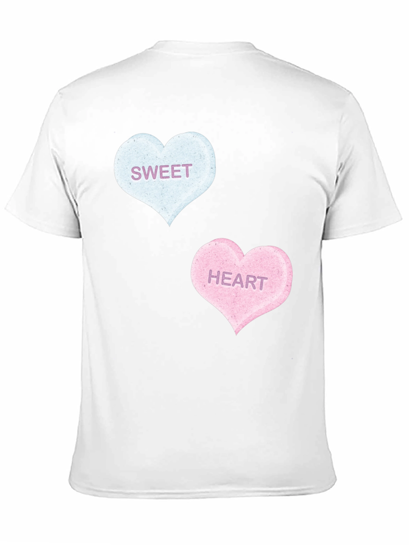 Sweet Hearts Graphic Tee - Black