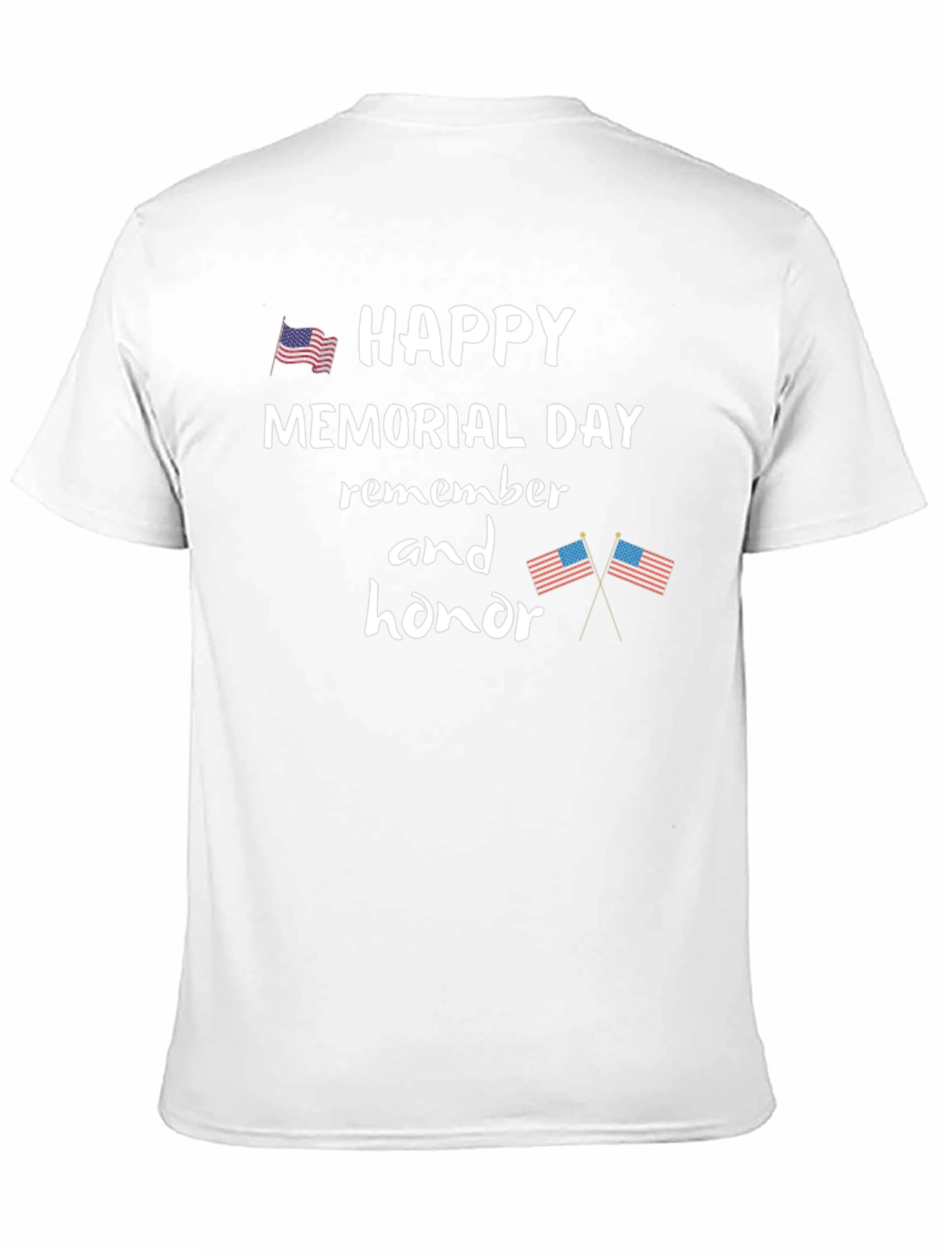 Memorial Day T-Shirt - Remember and Honor