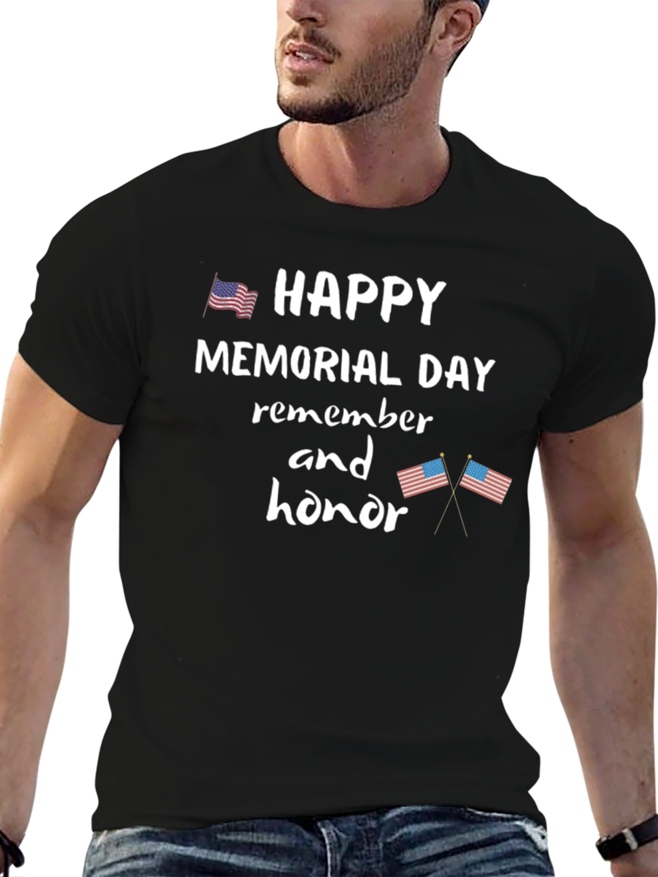 Memorial Day T-Shirt - Remember and Honor