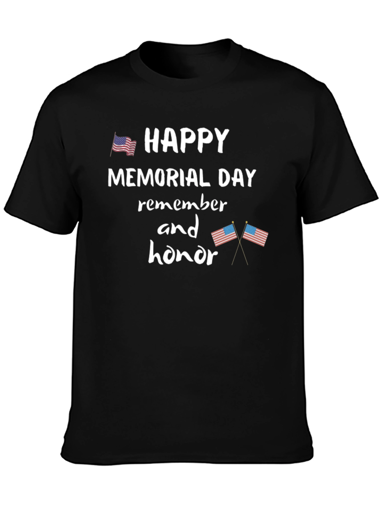 Memorial Day T-Shirt - Remember and Honor
