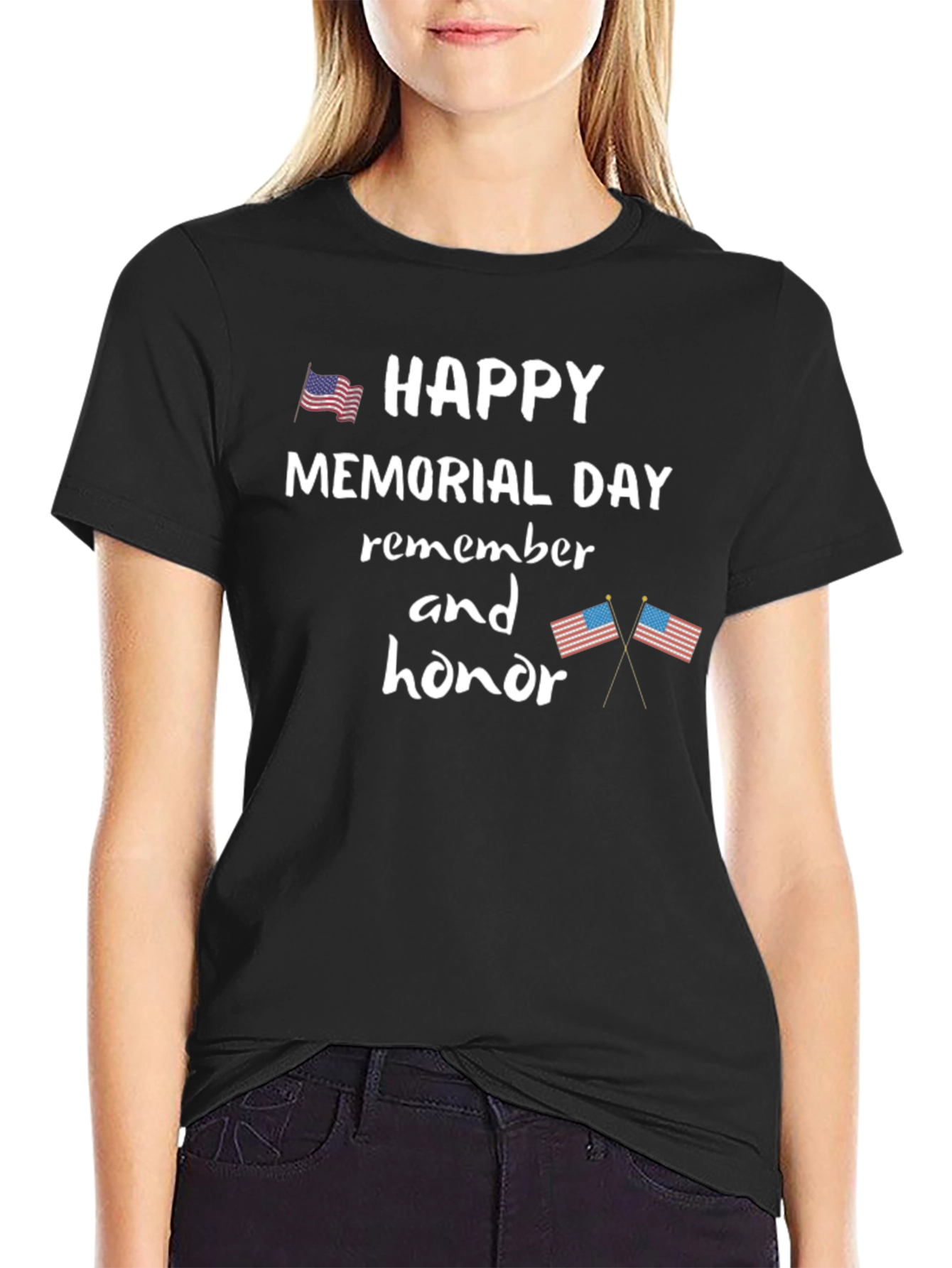 Memorial Day T-Shirt - Remember and Honor