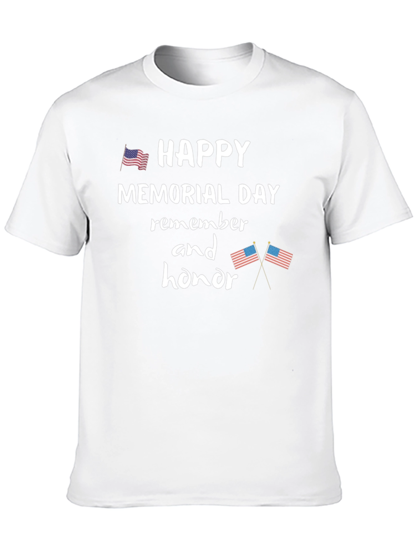 Memorial Day T-Shirt - Remember and Honor