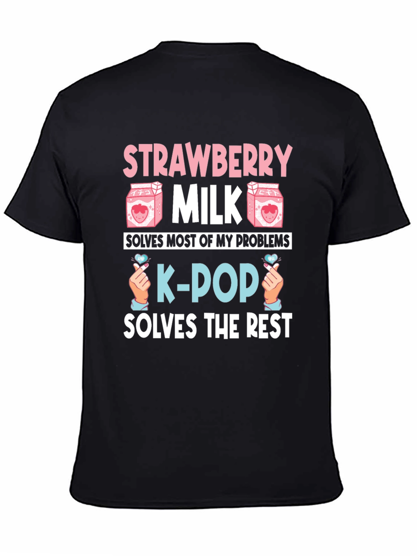 Strawberry Milk & K-Pop T-Shirt