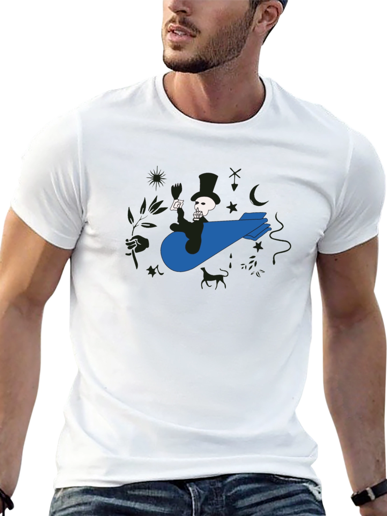 Grim Reaper Bomb Ride Black T-Shirt