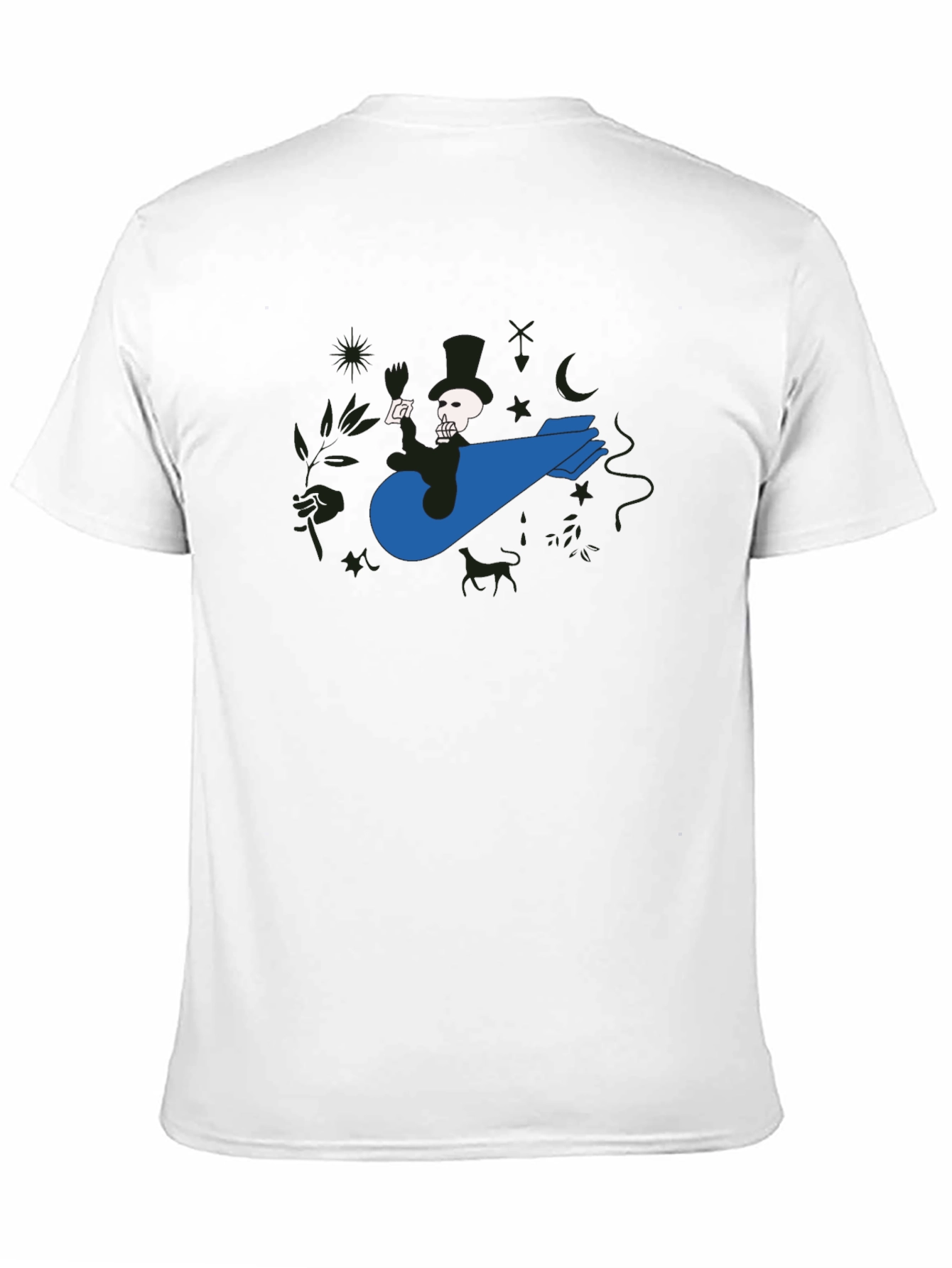 Grim Reaper Bomb Ride Black T-Shirt