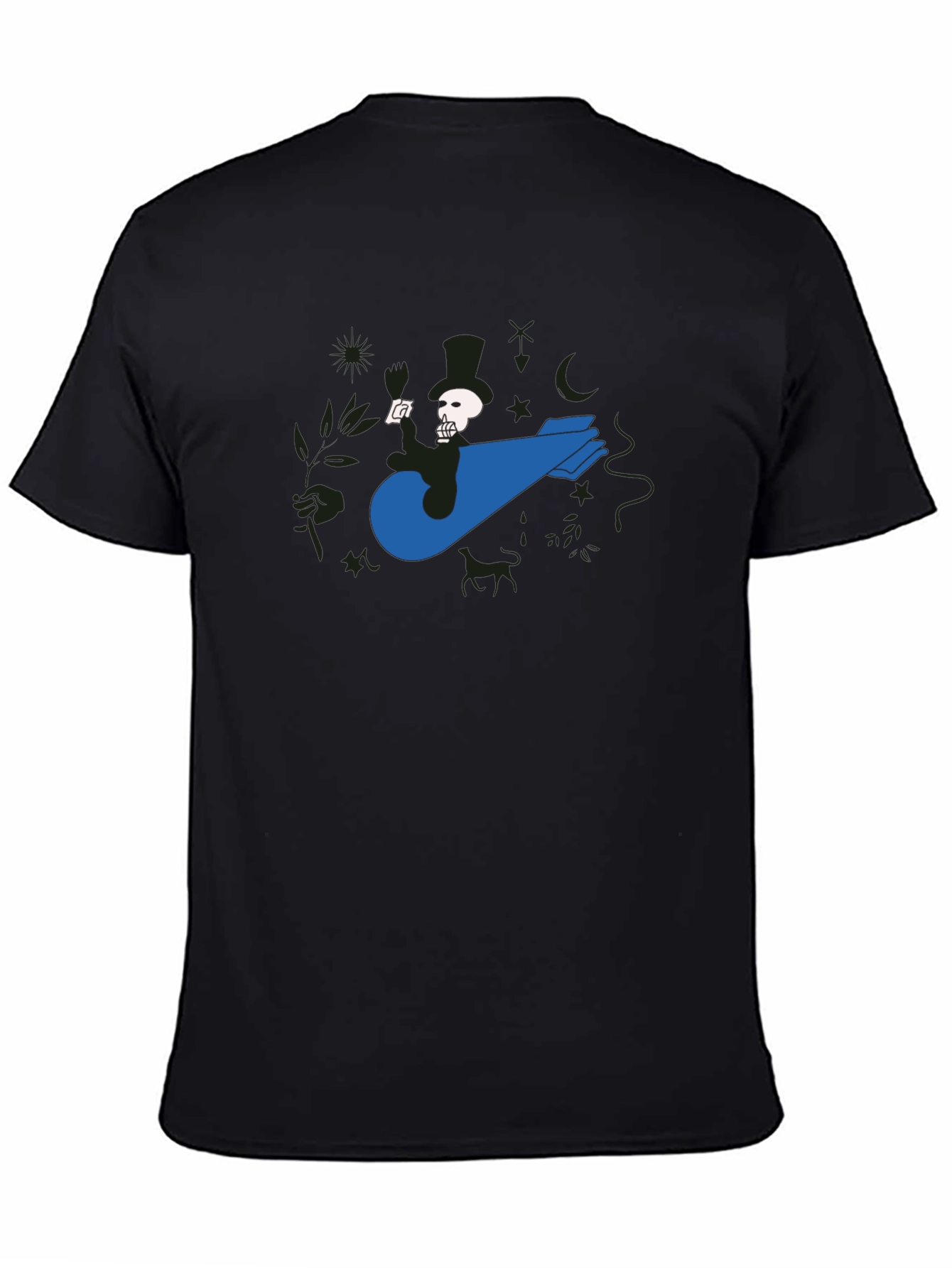 Grim Reaper Bomb Ride Black T-Shirt