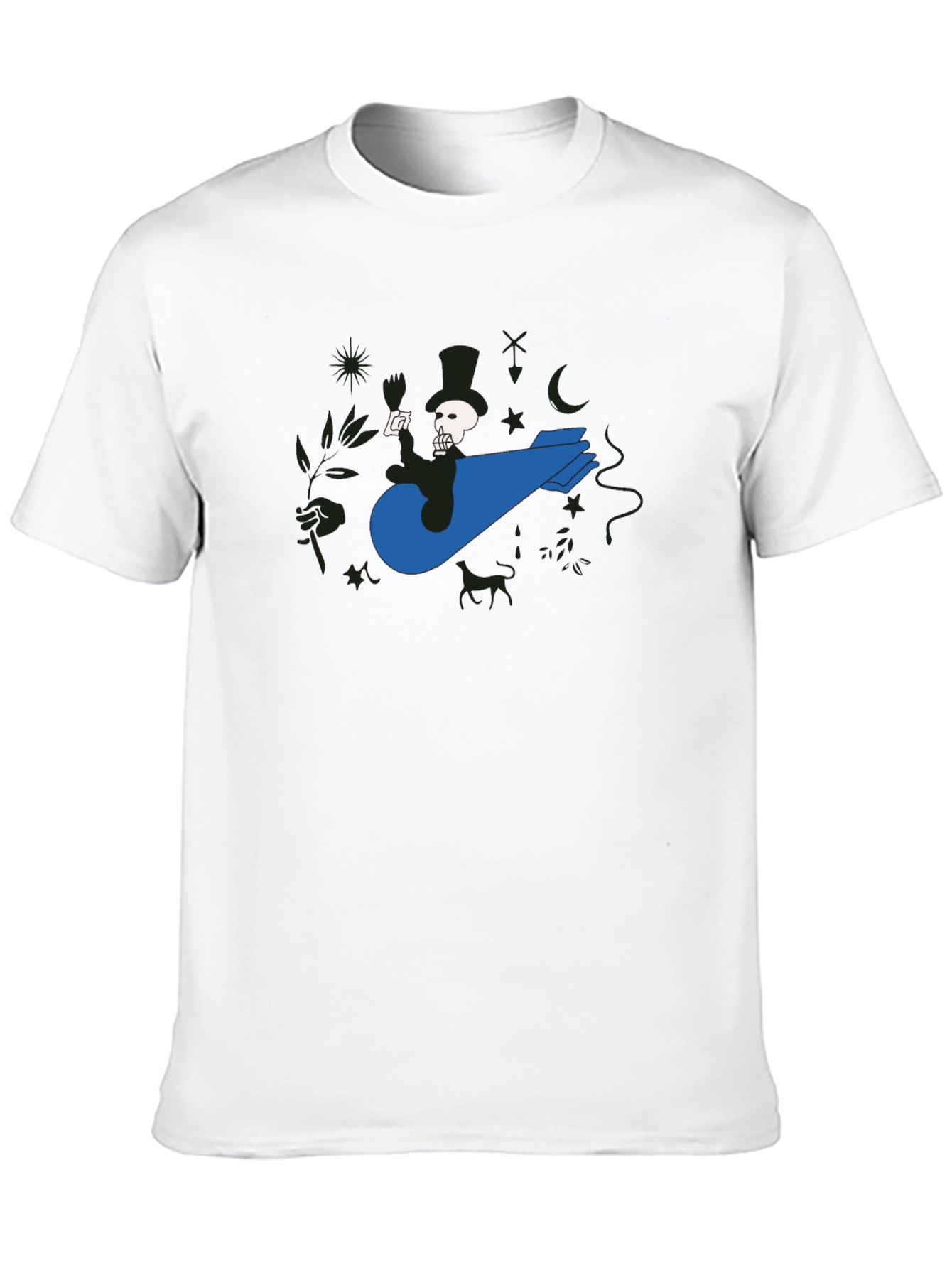 Grim Reaper Bomb Ride Black T-Shirt