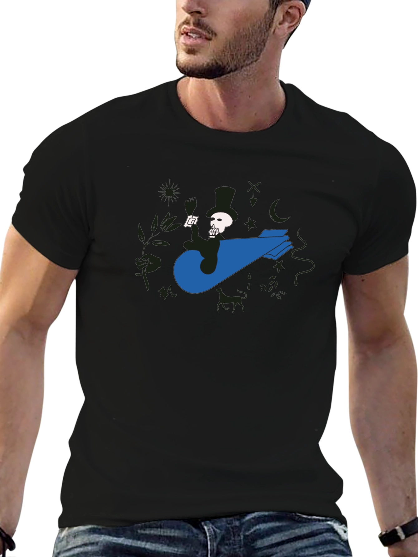 Grim Reaper Bomb Ride Black T-Shirt