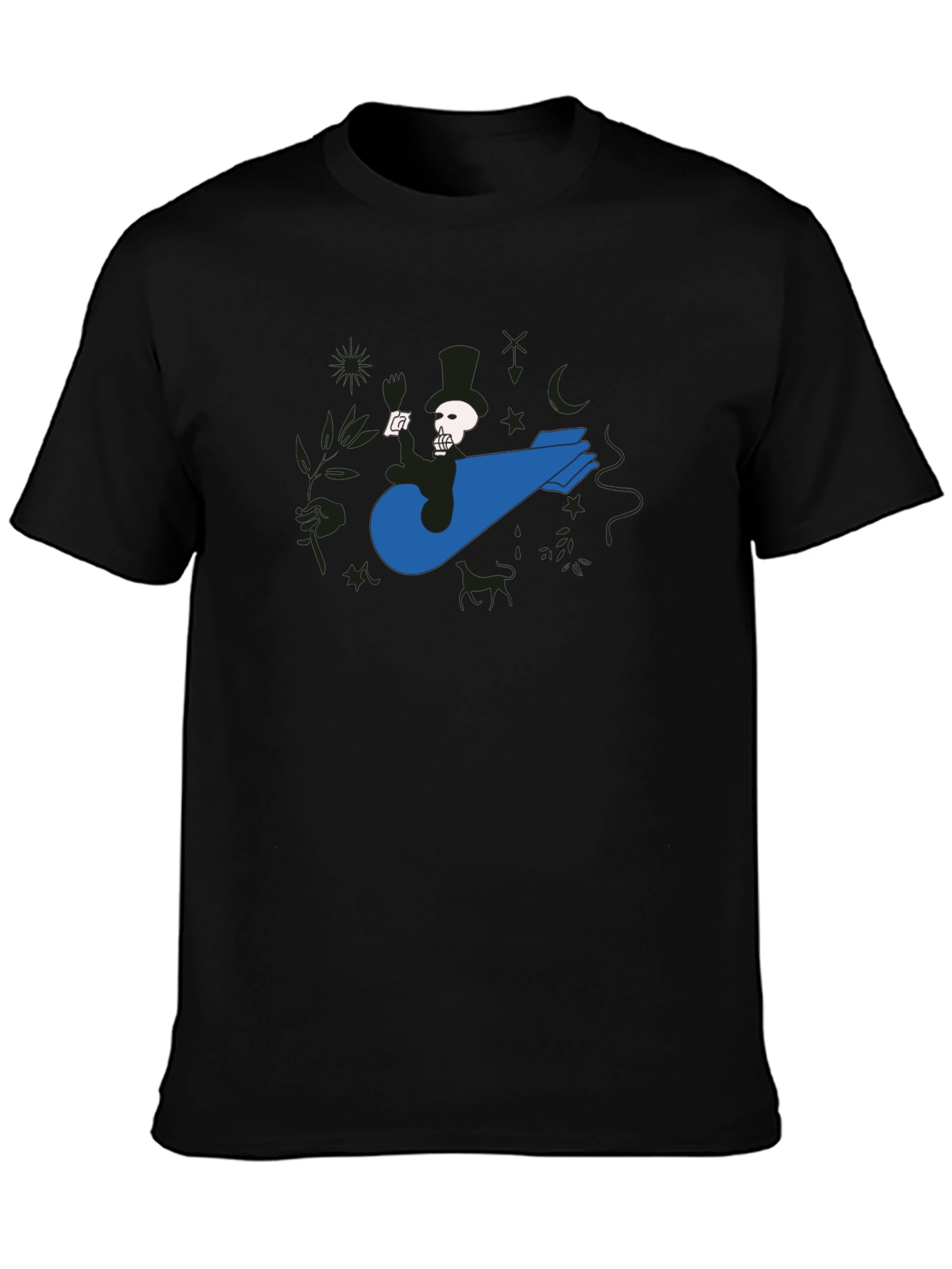 Grim Reaper Bomb Ride Black T-Shirt
