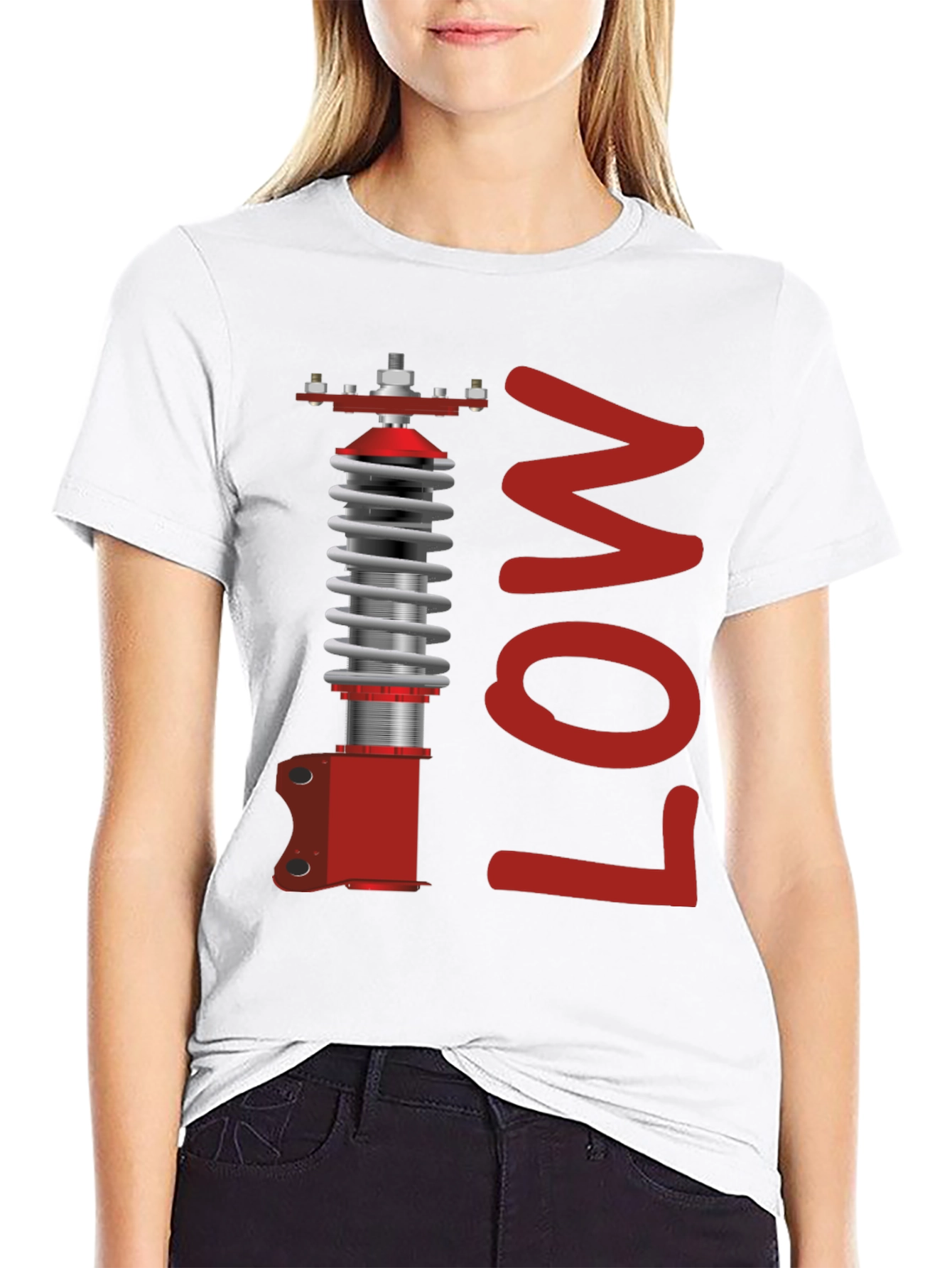 LOW Suspension T-Shirt - Automotive Enthusiast Apparel