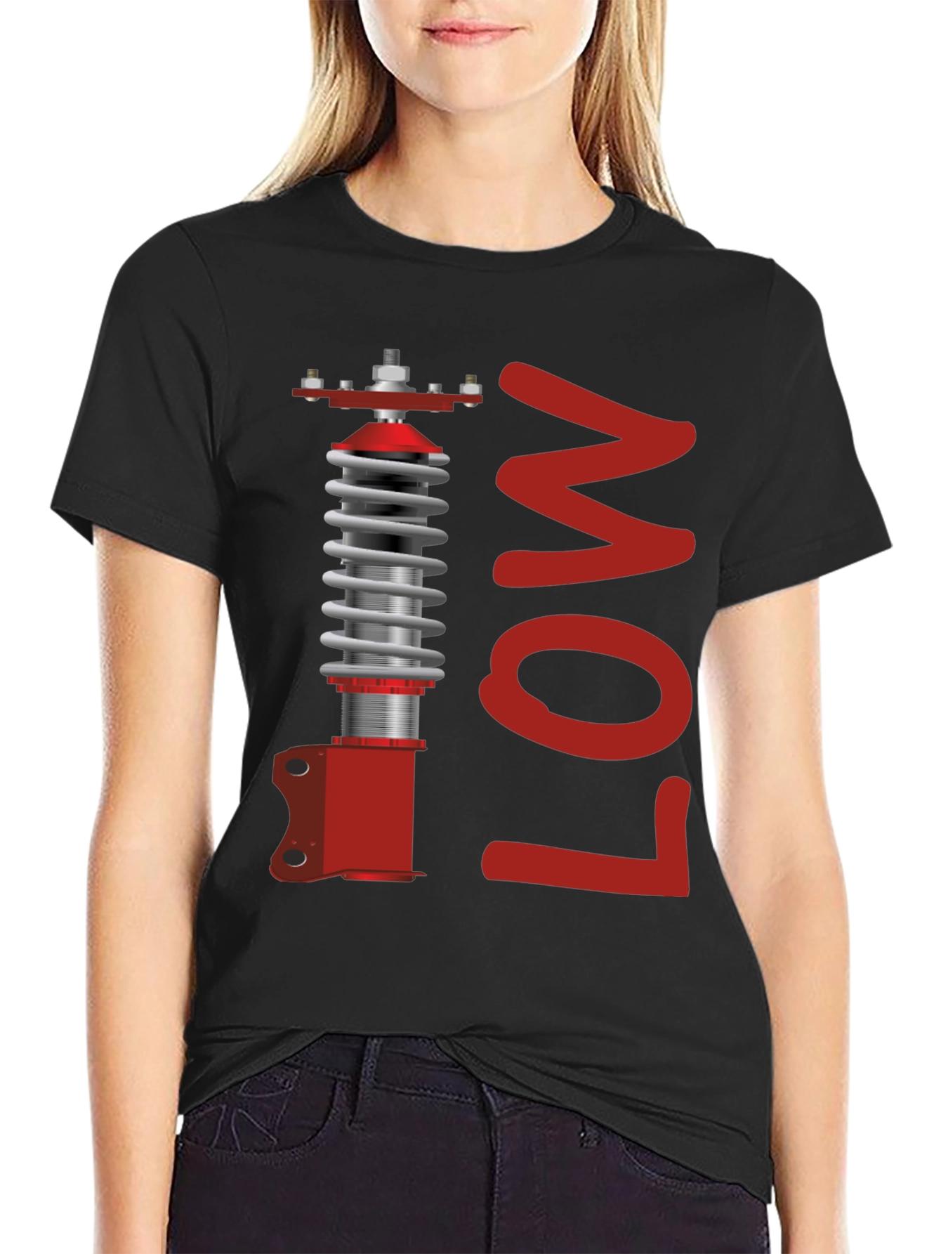 LOW Suspension T-Shirt - Automotive Enthusiast Apparel