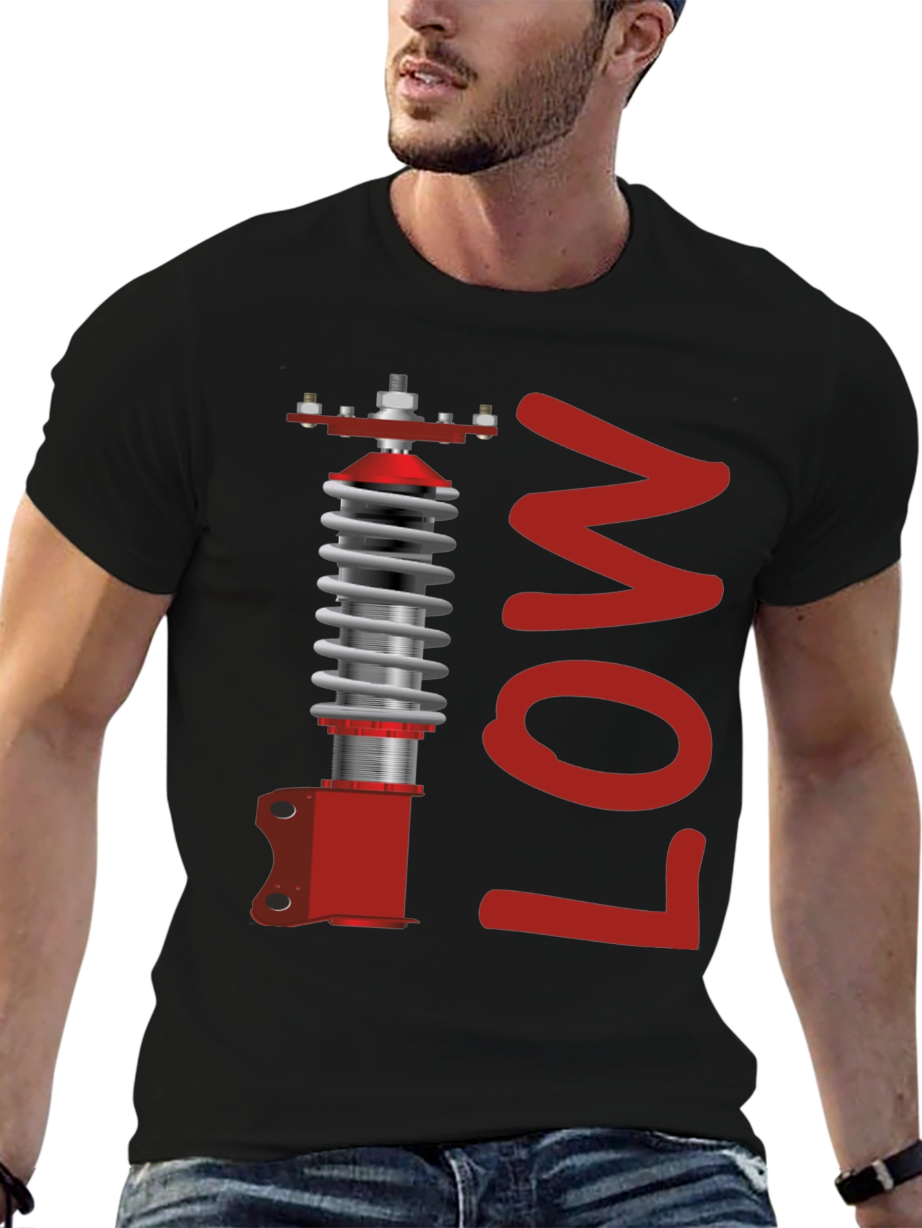 LOW Suspension T-Shirt - Automotive Enthusiast Apparel