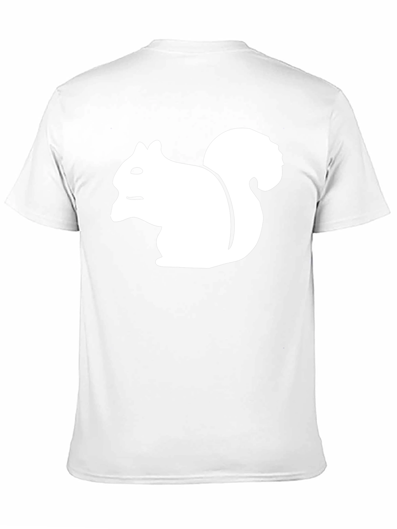 Squirrel Graphic Black T-Shirt