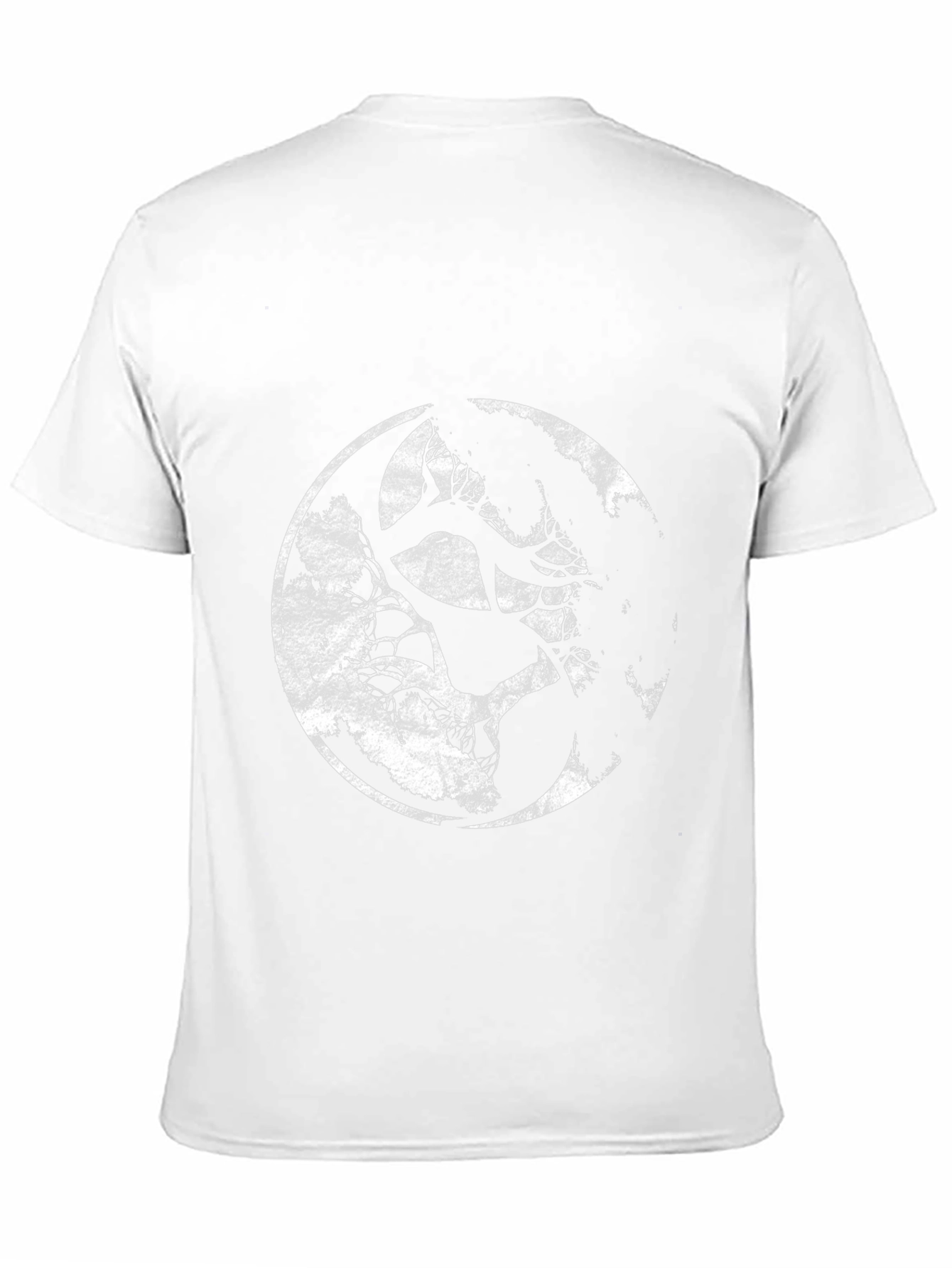 Yin Yang Tree Graphic Tee - Stylish Comfort