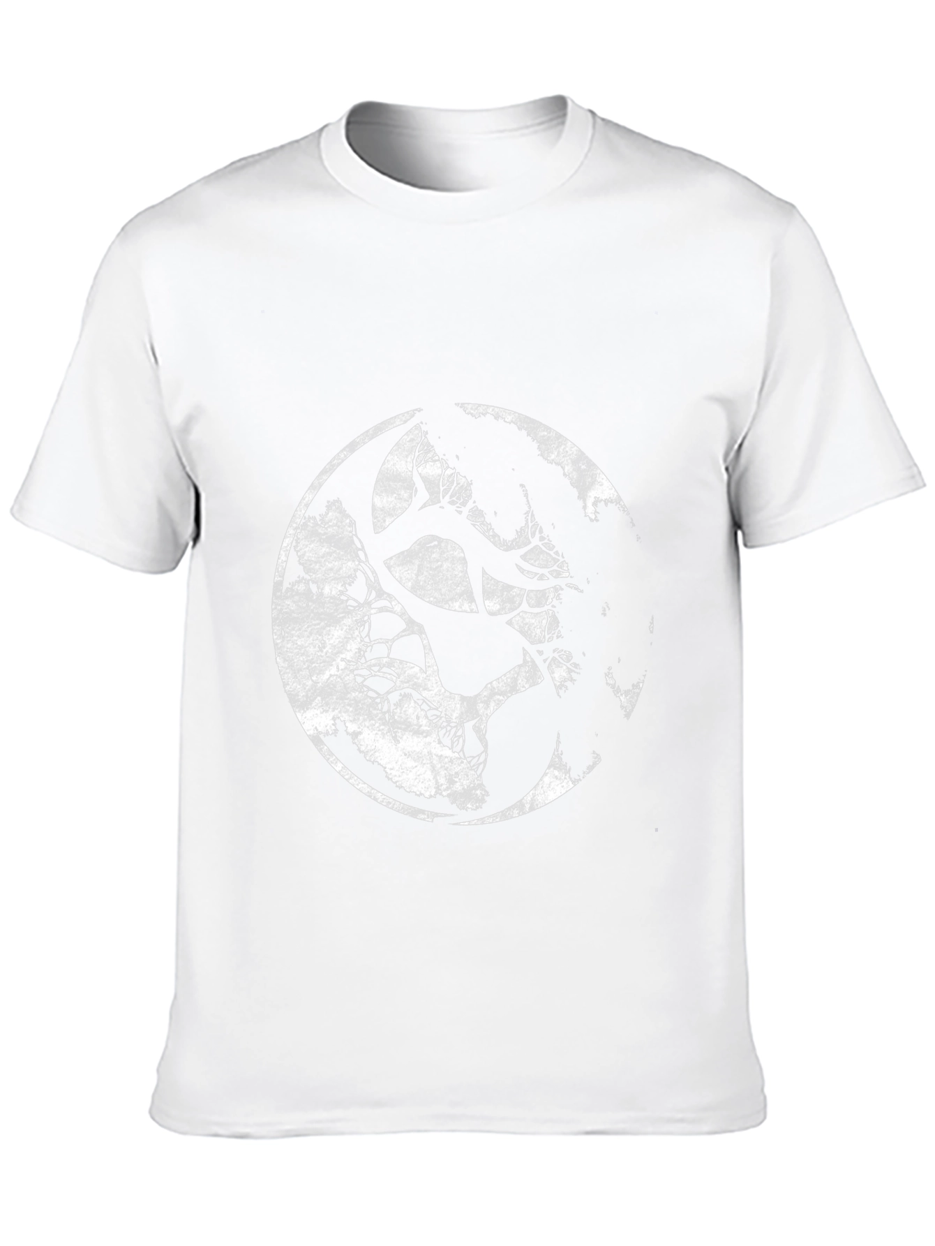 Yin Yang Tree Graphic Tee - Stylish Comfort
