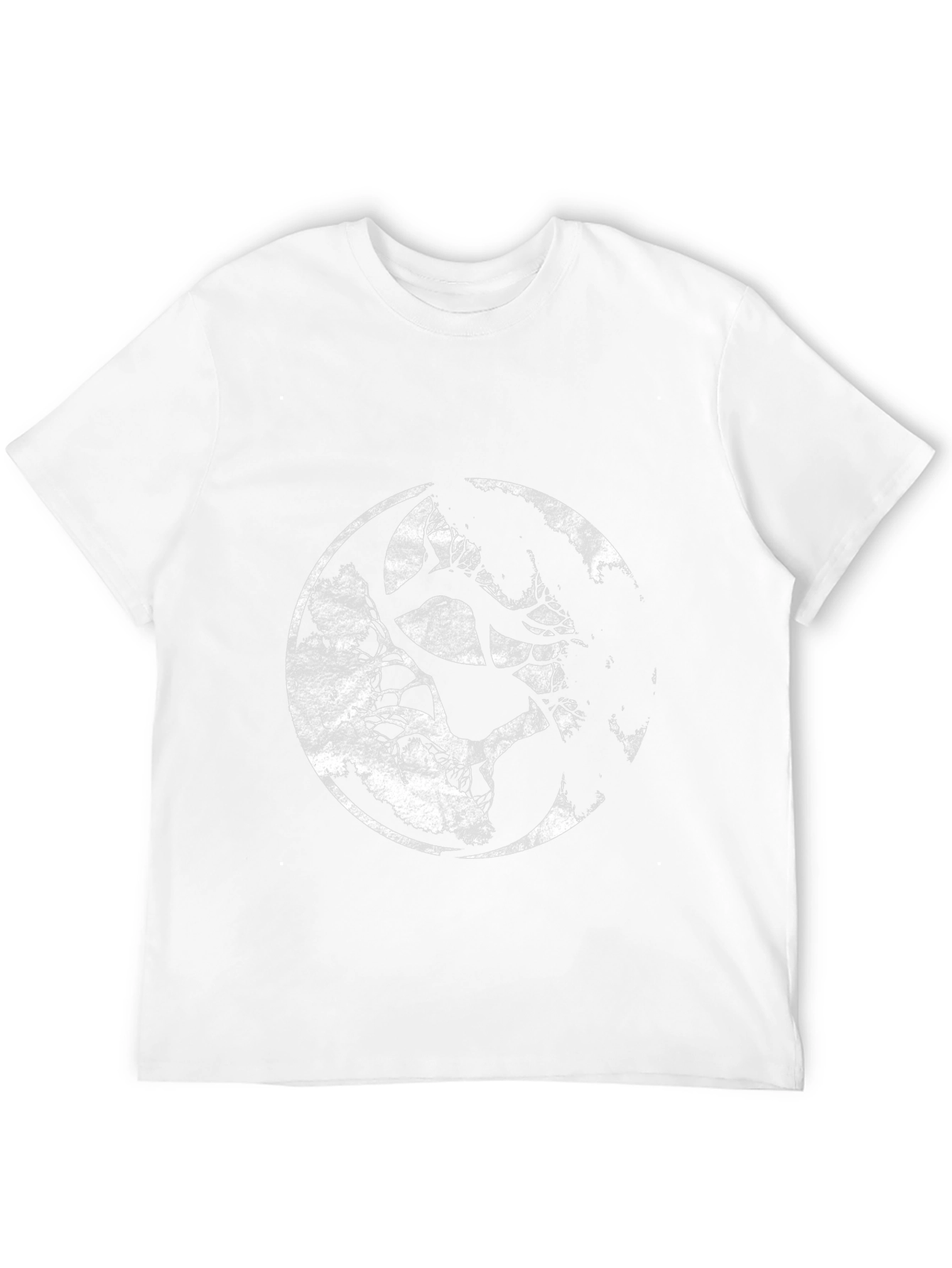 Yin Yang Tree Graphic Tee - Stylish Comfort