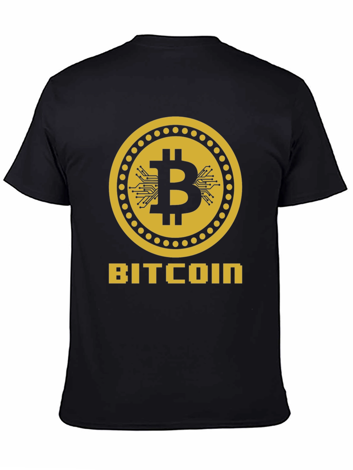 Bitcoin Graphic Tee - Black Crypto T-Shirt