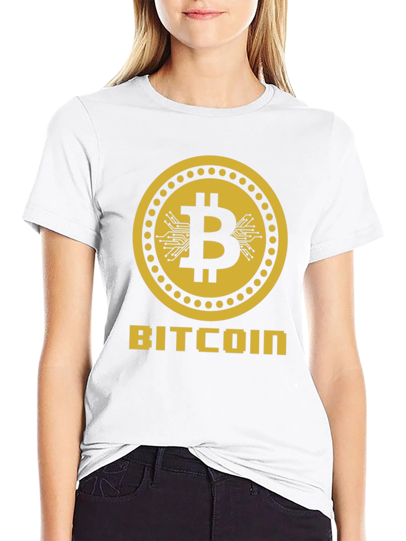 Bitcoin Graphic Tee - Black Crypto T-Shirt