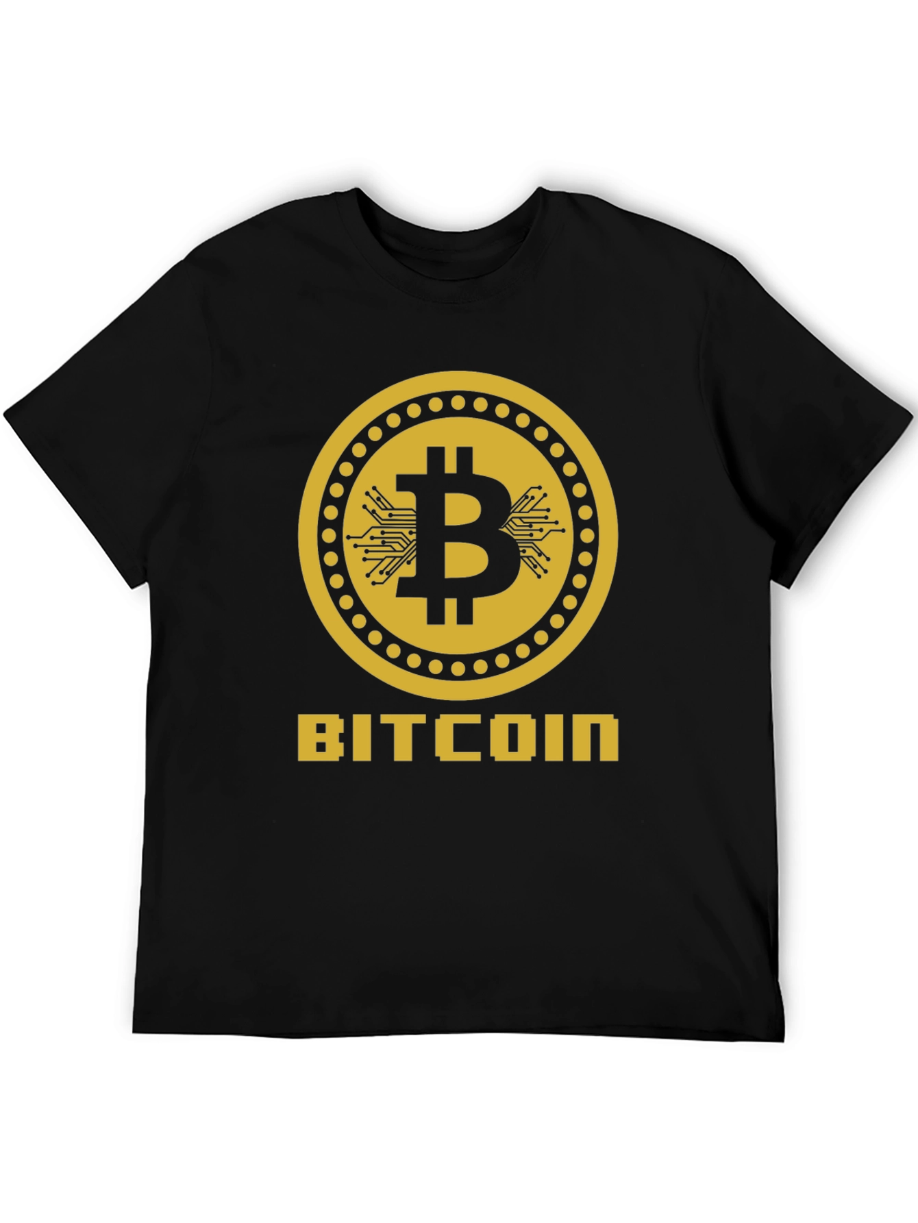 Bitcoin Graphic Tee - Black Crypto T-Shirt