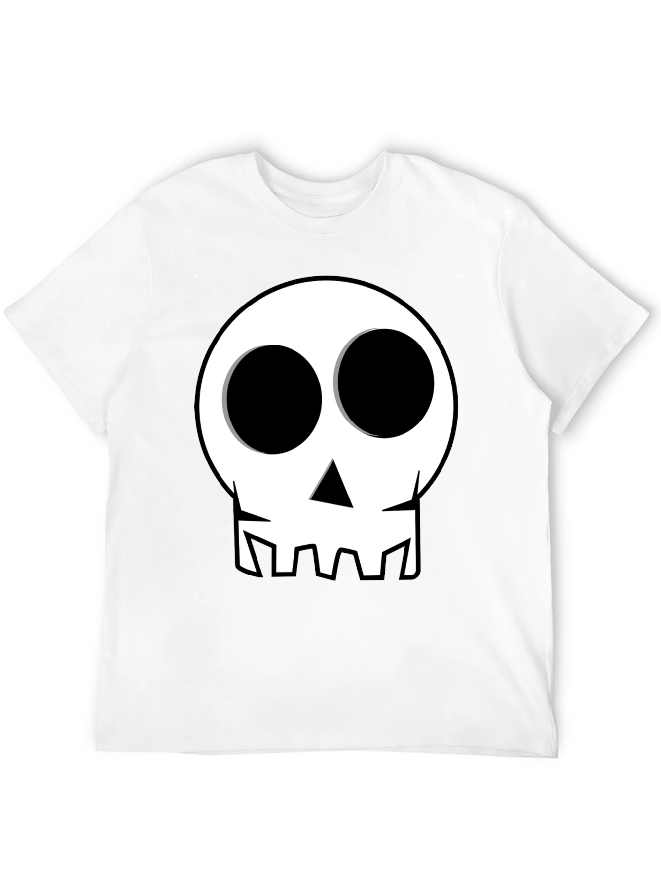 Skull Graphic Tee - Mens Black T-Shirt