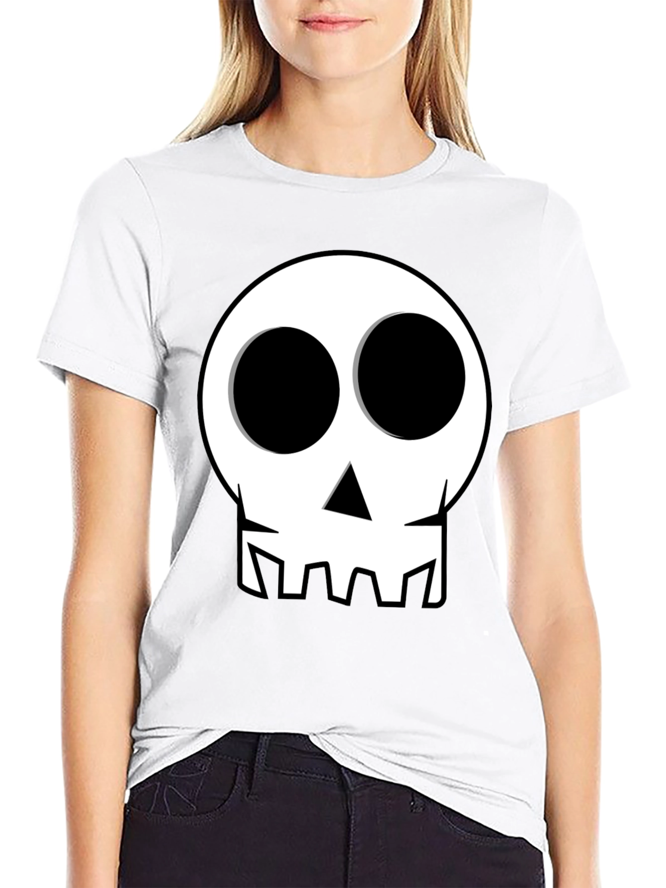Skull Graphic Tee - Mens Black T-Shirt