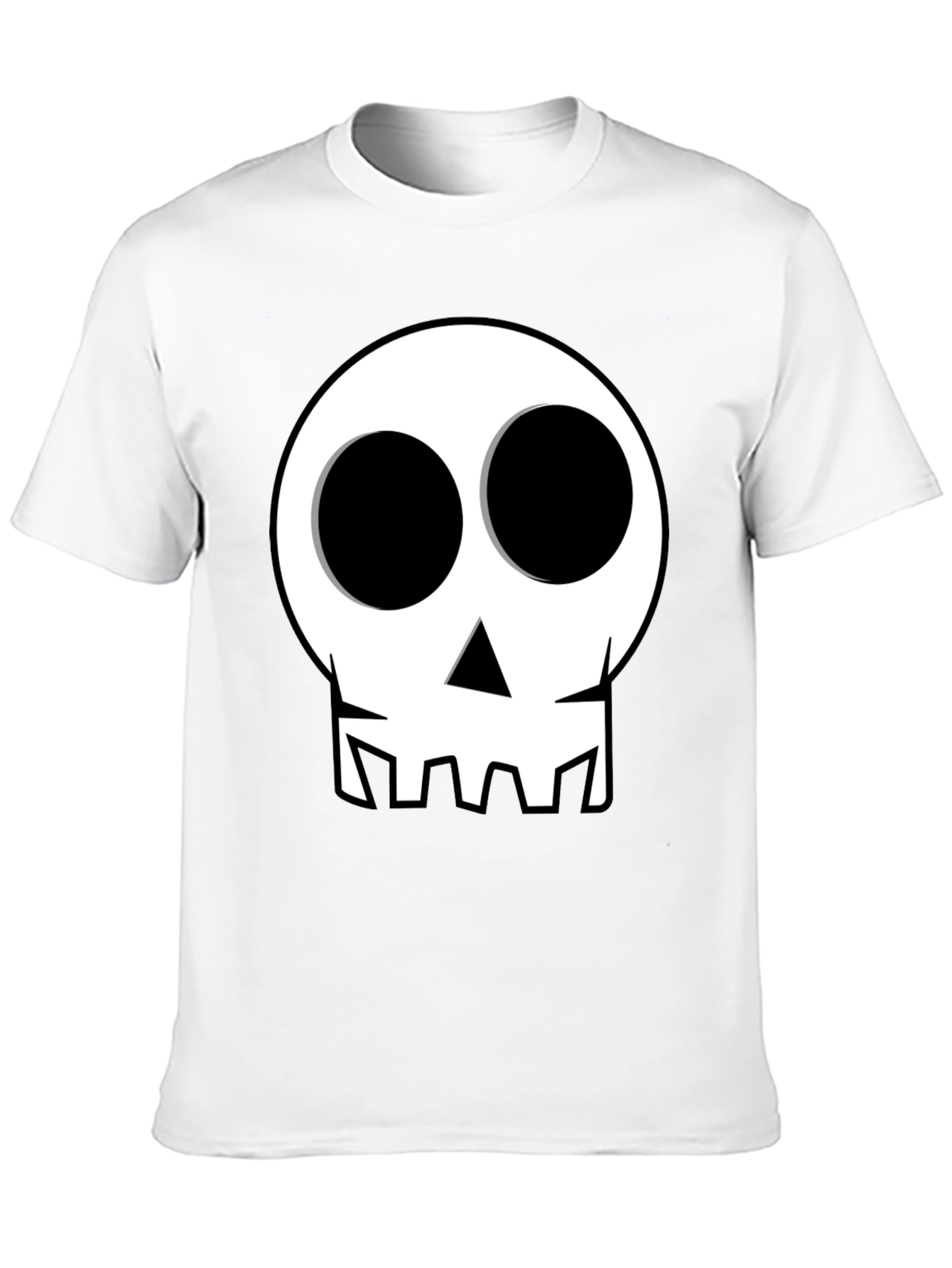 Skull Graphic Tee - Mens Black T-Shirt