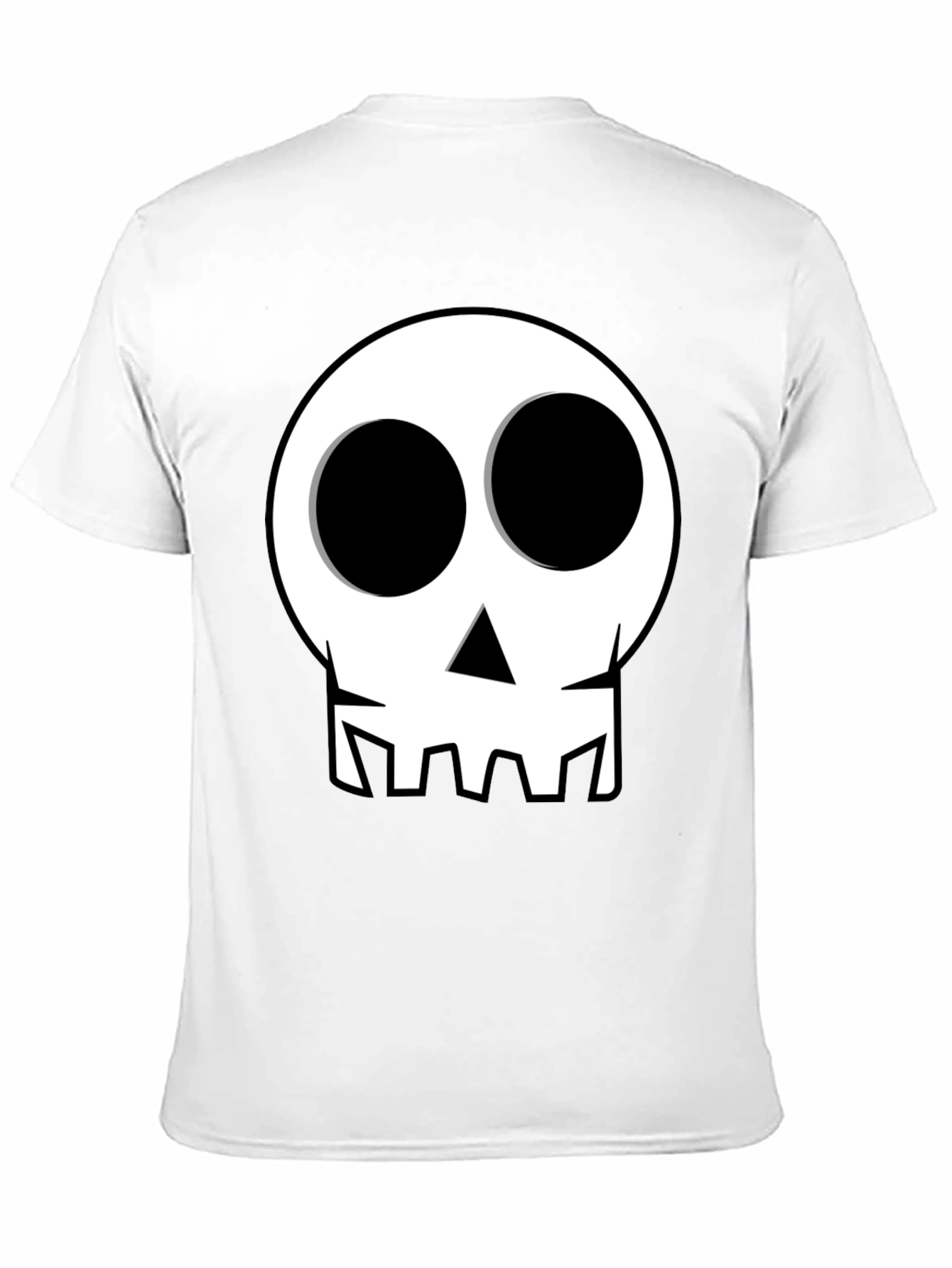 Skull Graphic Tee - Mens Black T-Shirt