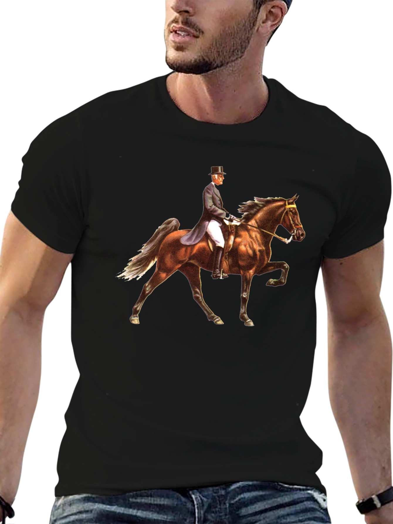 Equestrian T-Shirt - Horse Rider Graphic Tee