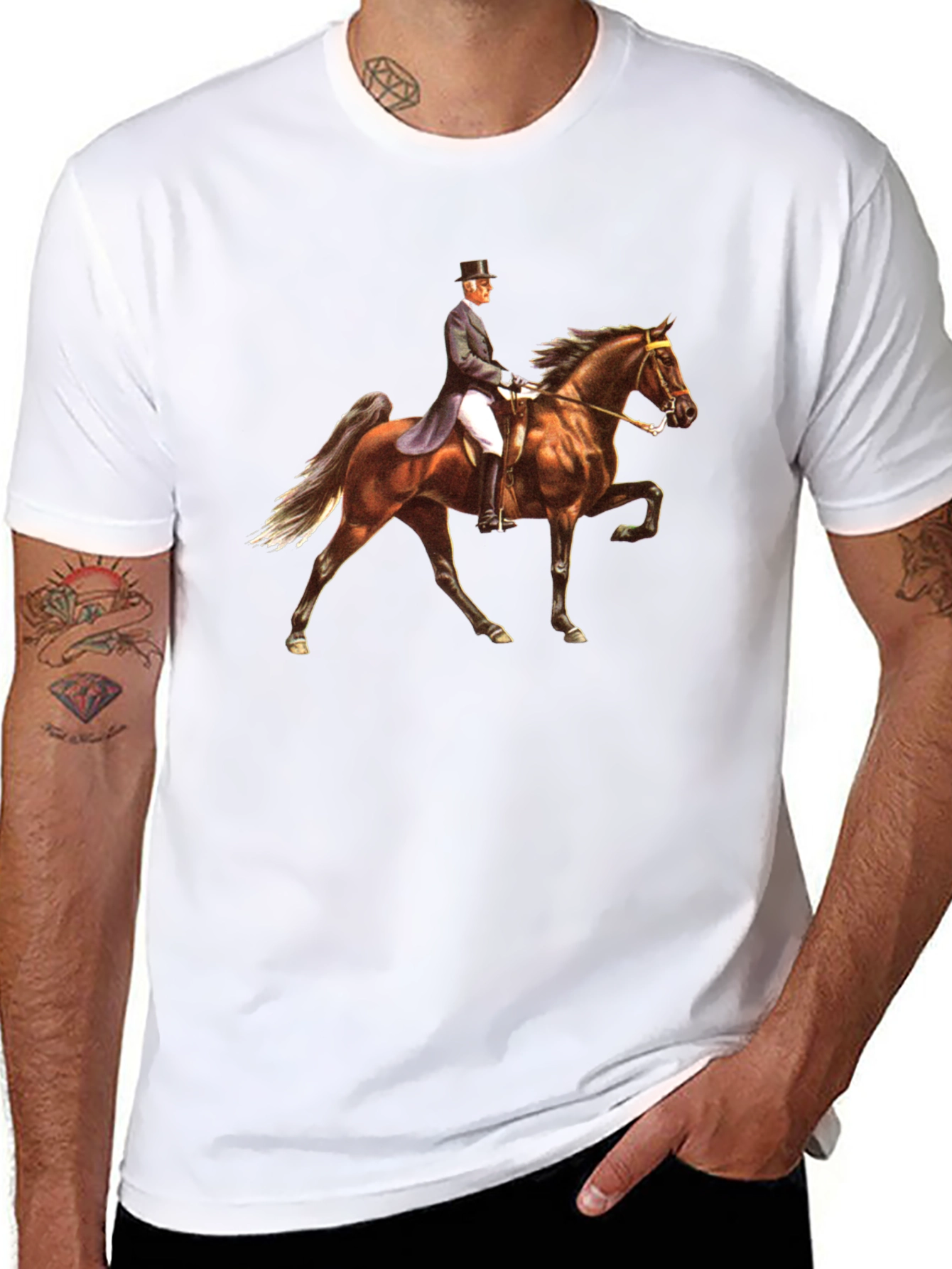 Equestrian T-Shirt - Horse Rider Graphic Tee