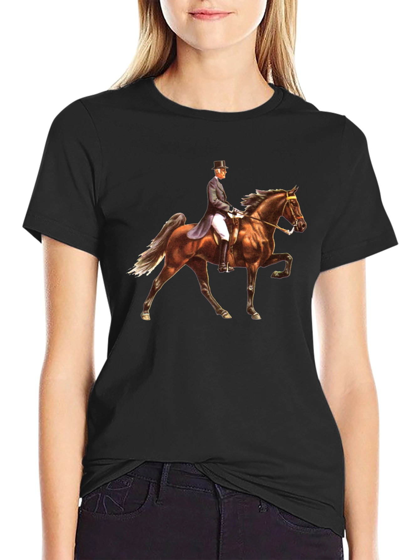 Equestrian T-Shirt - Horse Rider Graphic Tee