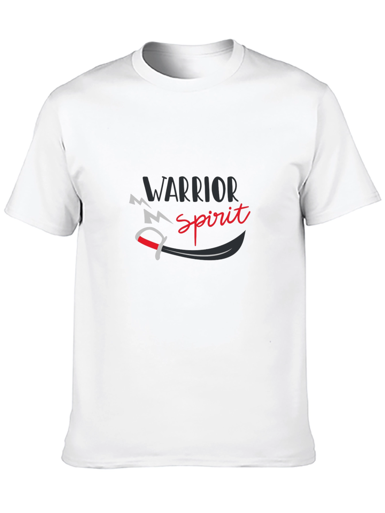Warrior Spirit Graphic Tee - Black