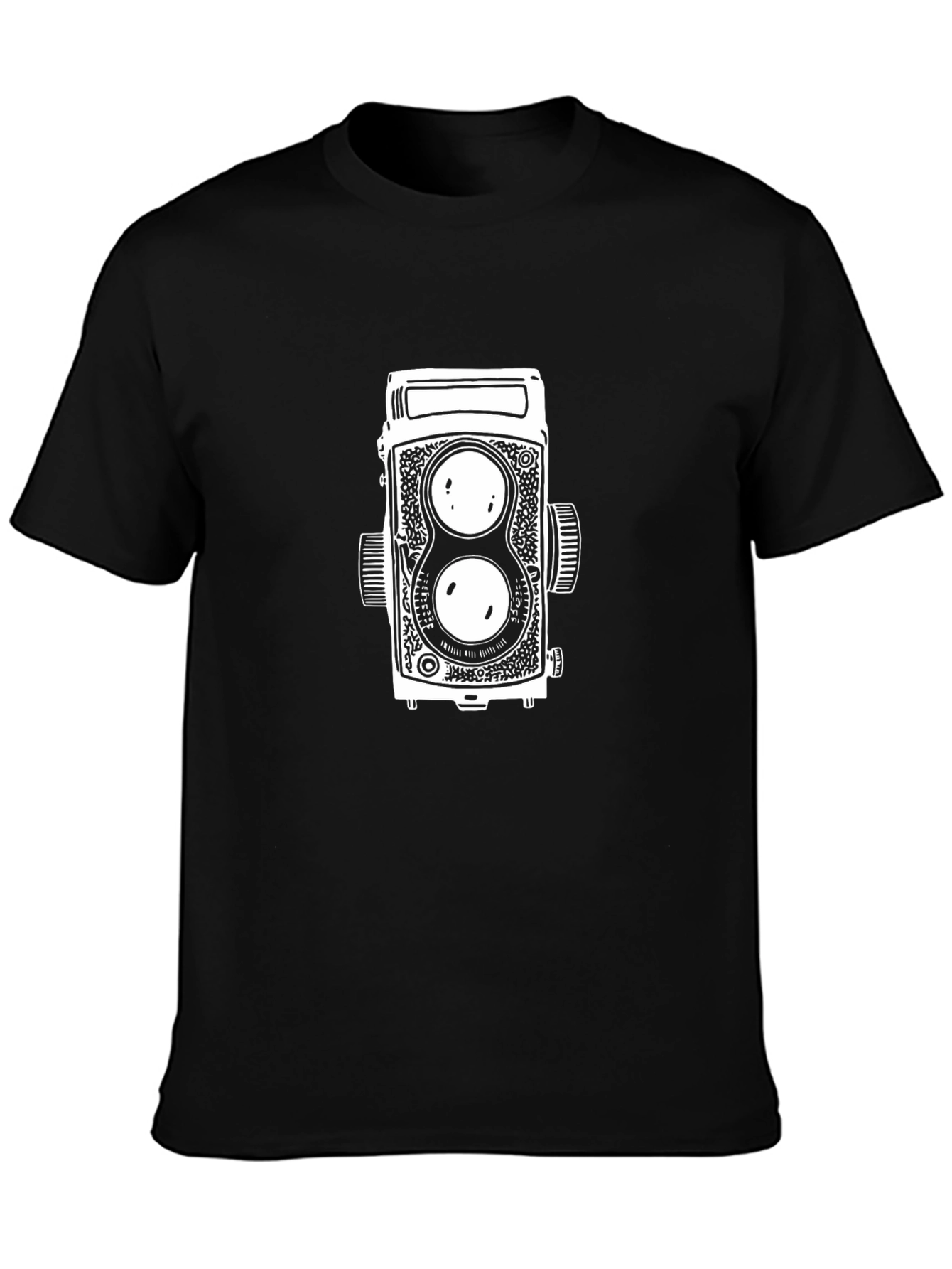 Retro Camera Graphic T-Shirt - Classic Design