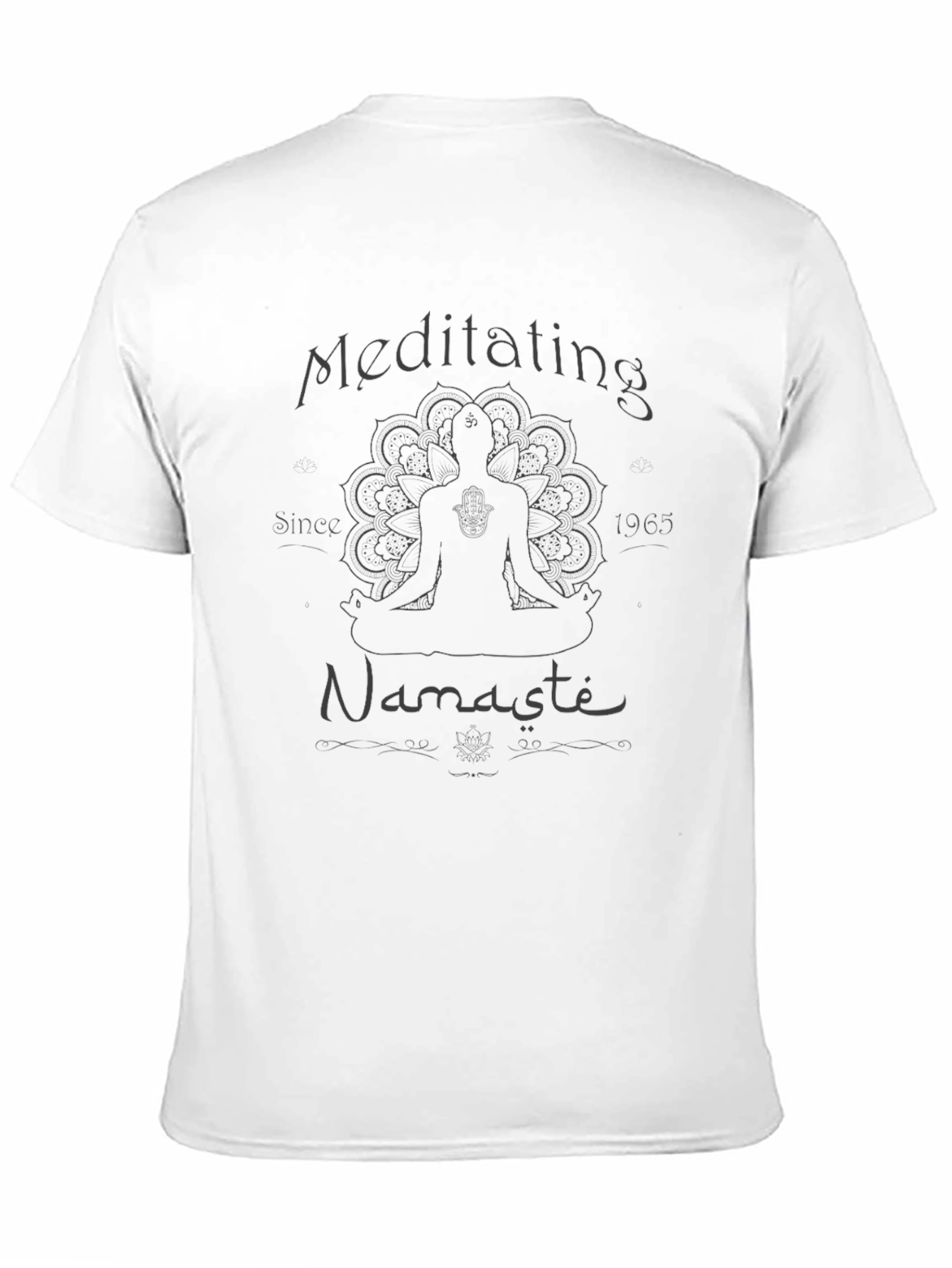 Meditating Since 1965 T-Shirt - Namaste Yoga Tee