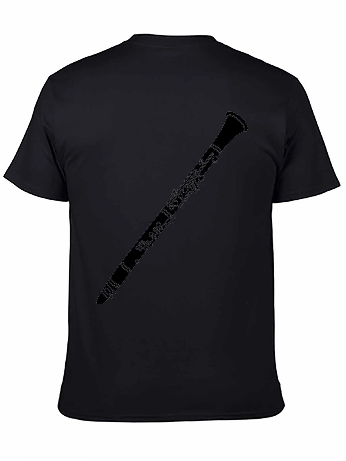Clarinet Graphic Tee - Music Lover Shirt