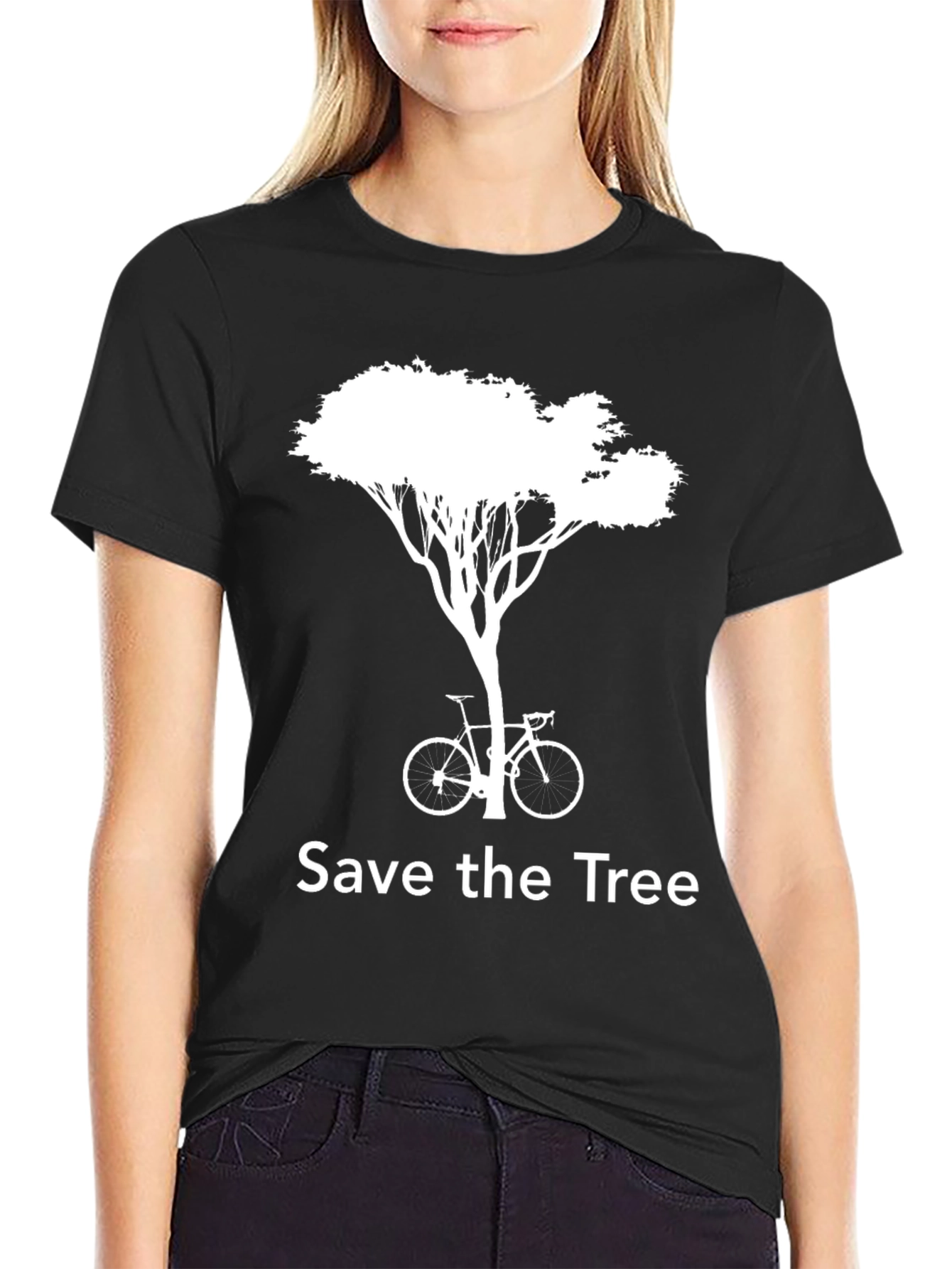 Save The Tree Graphic Tee - Environmental Awareness Shirt