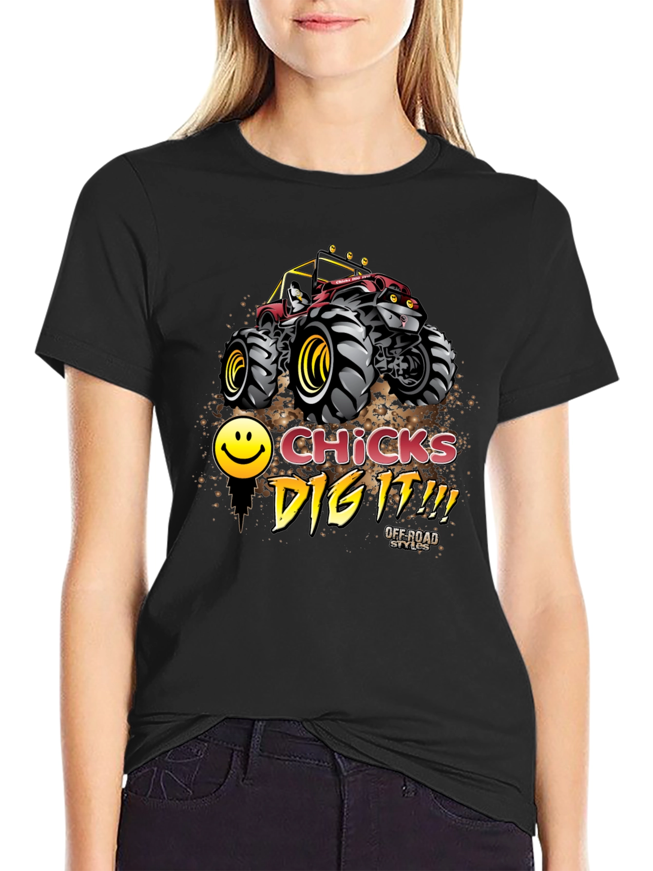 Chicks Dig It Off-Road Style T-Shirt