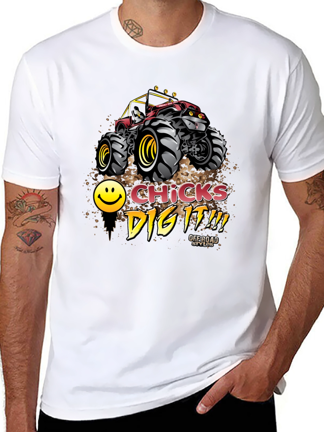Chicks Dig It Off-Road Style T-Shirt