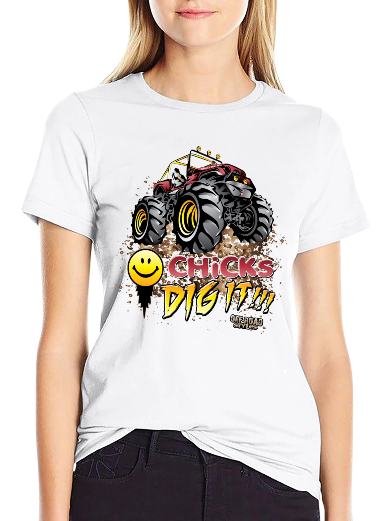 Chicks Dig It Off-Road Style T-Shirt