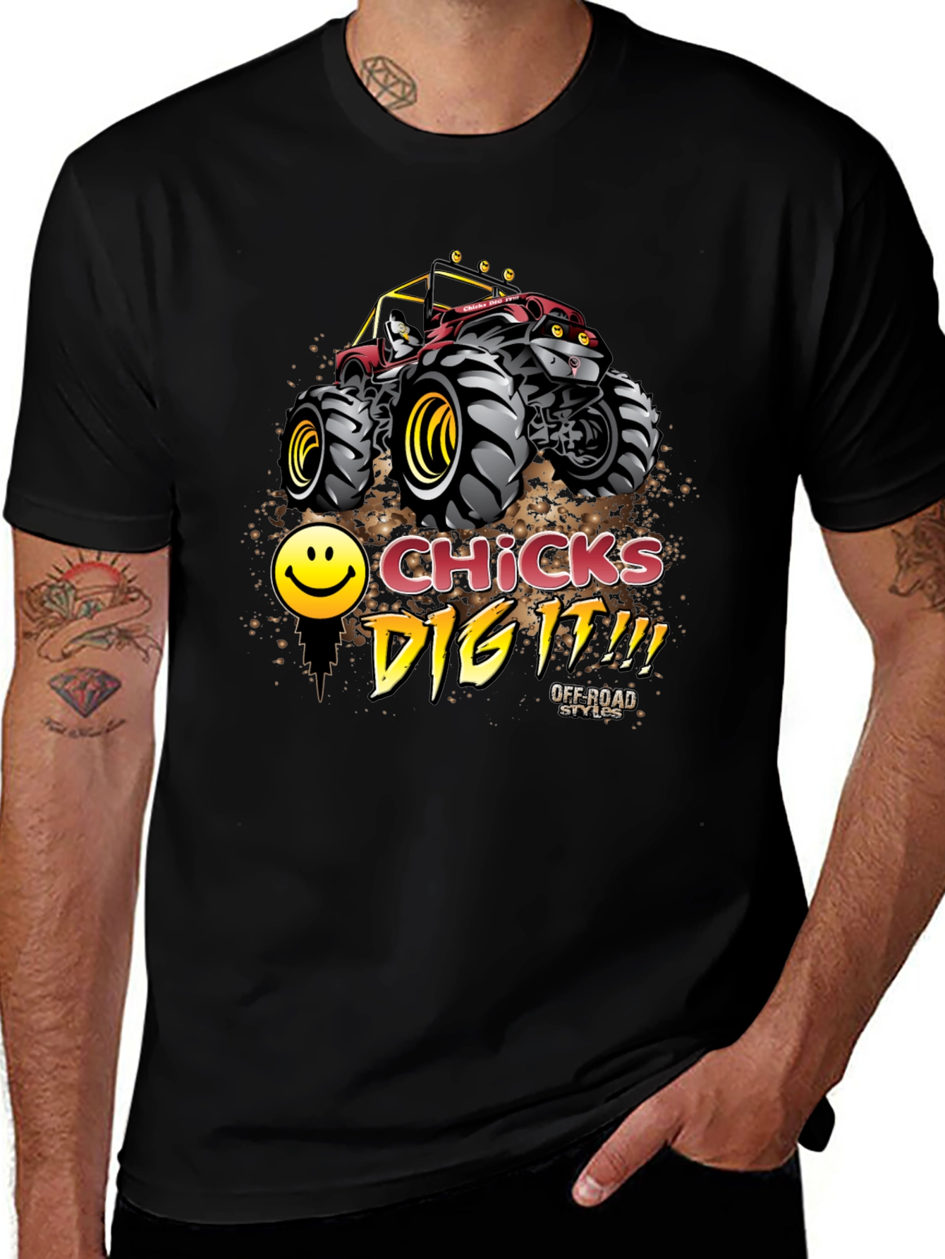 Chicks Dig It Off-Road Style T-Shirt
