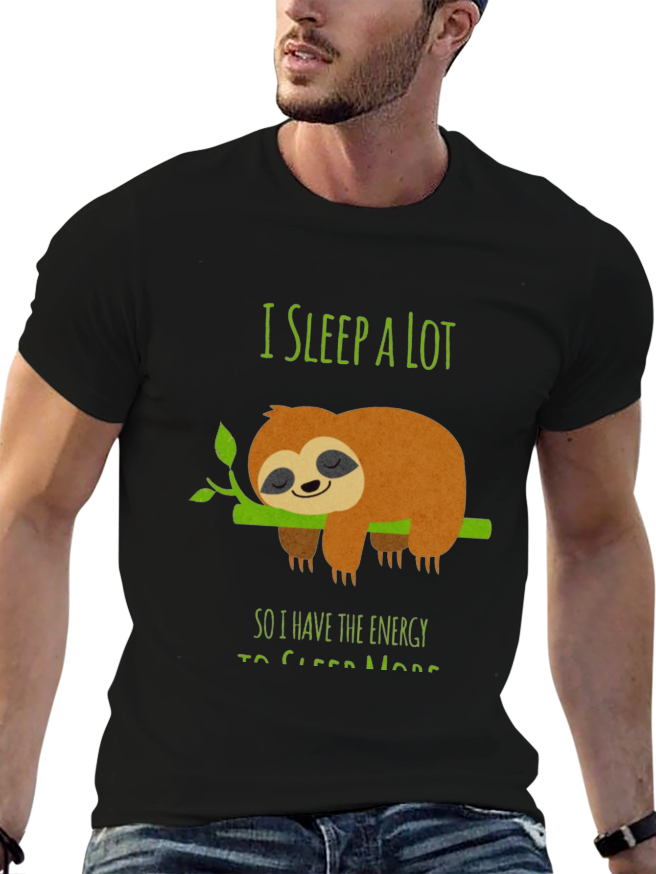 Funny Sloth Sleep T-Shirt