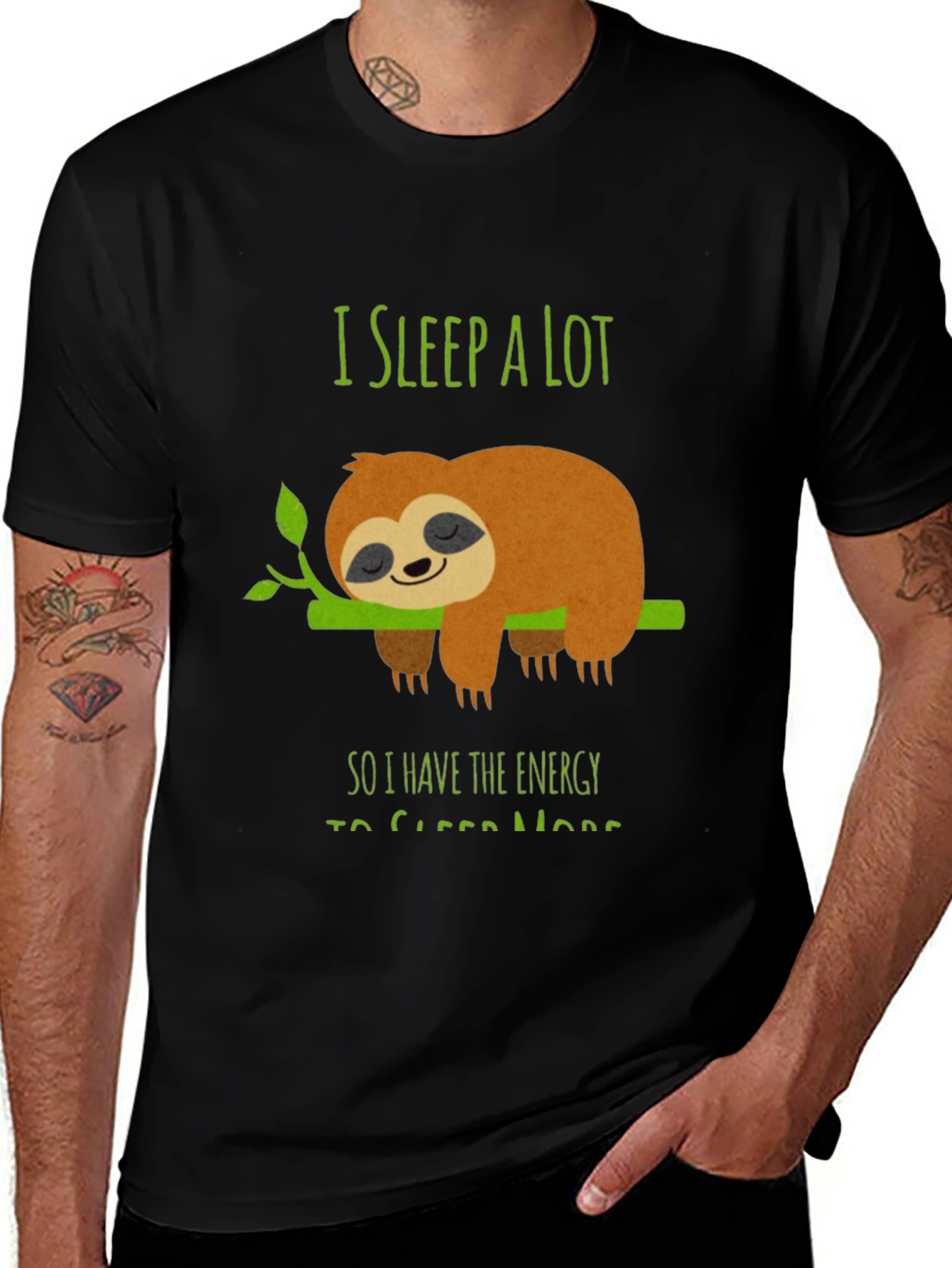 Funny Sloth Sleep T-Shirt