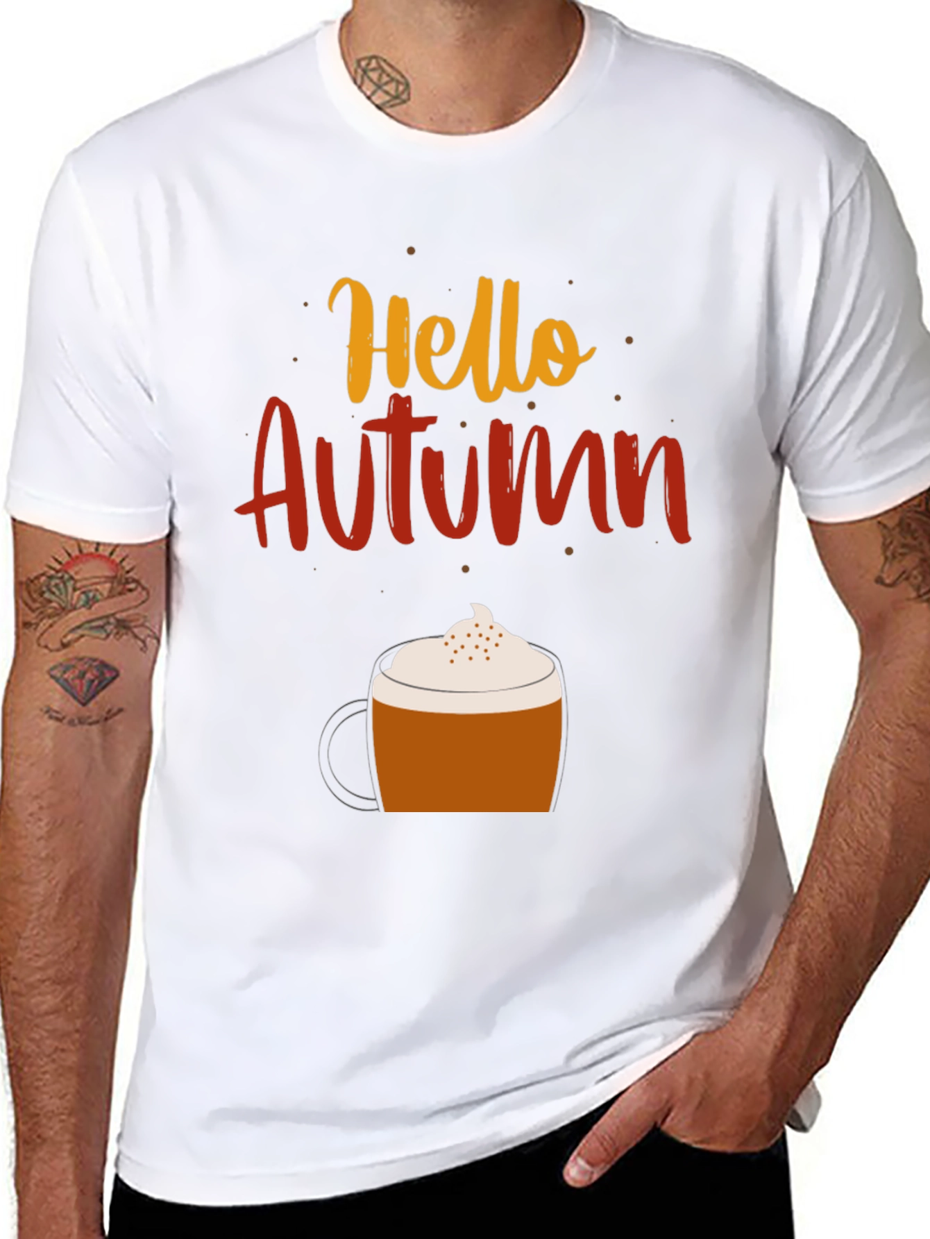 Hello Autumn Coffee T-Shirt