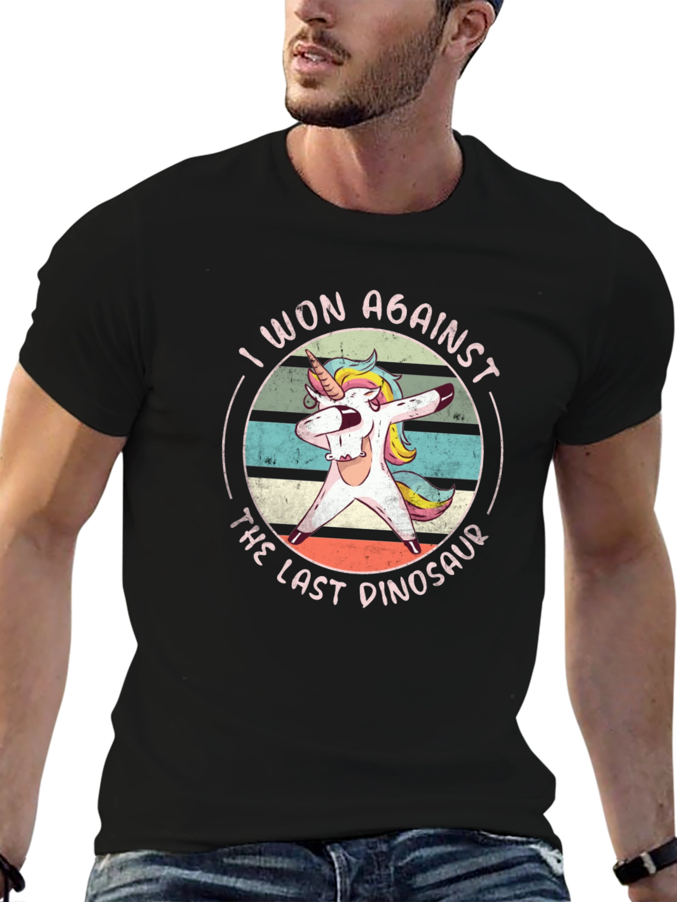 I Won Against The Last Dinosaur T-Shirt